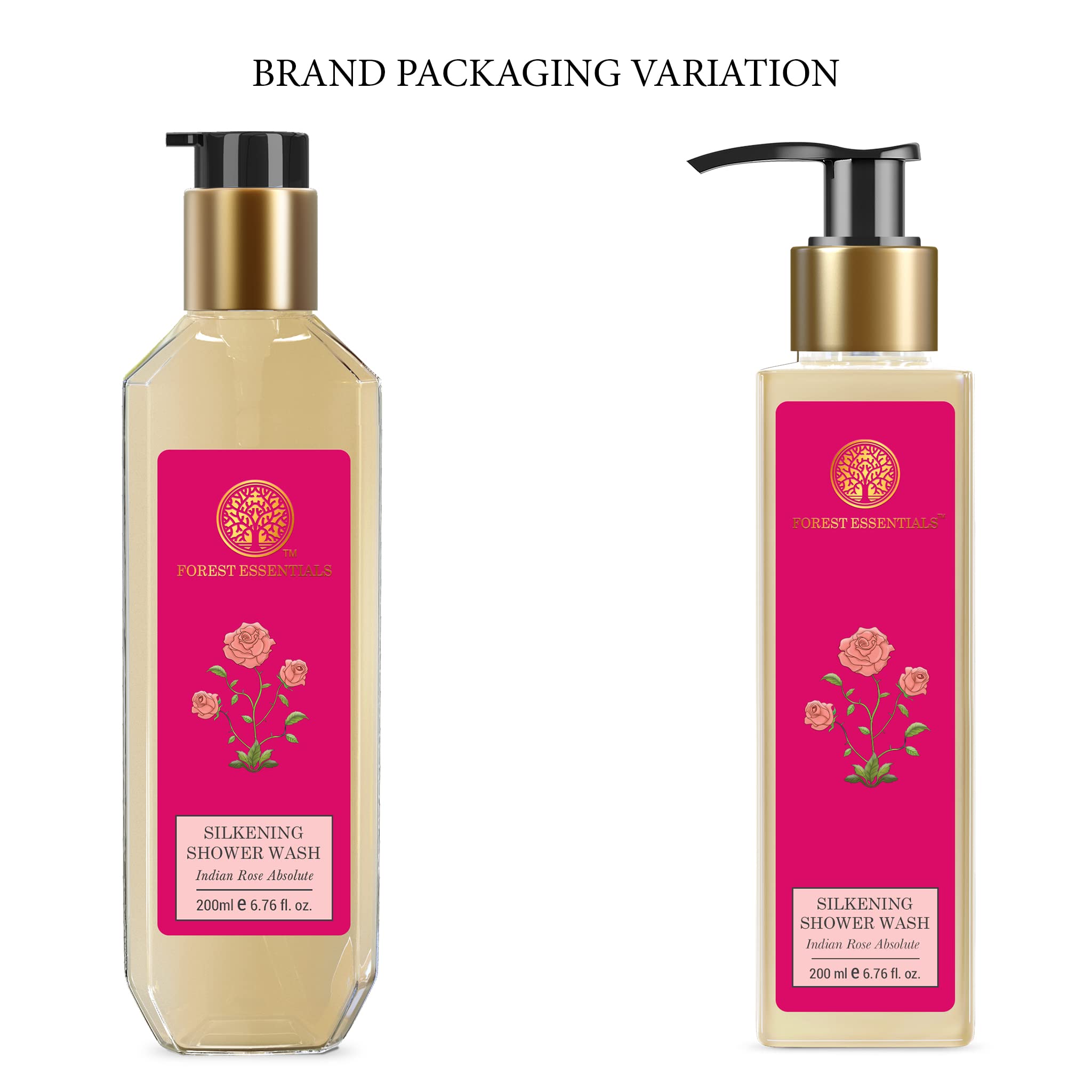 Forest Essentials Silkening Shower Wash Indian Rose Absolute – view 5