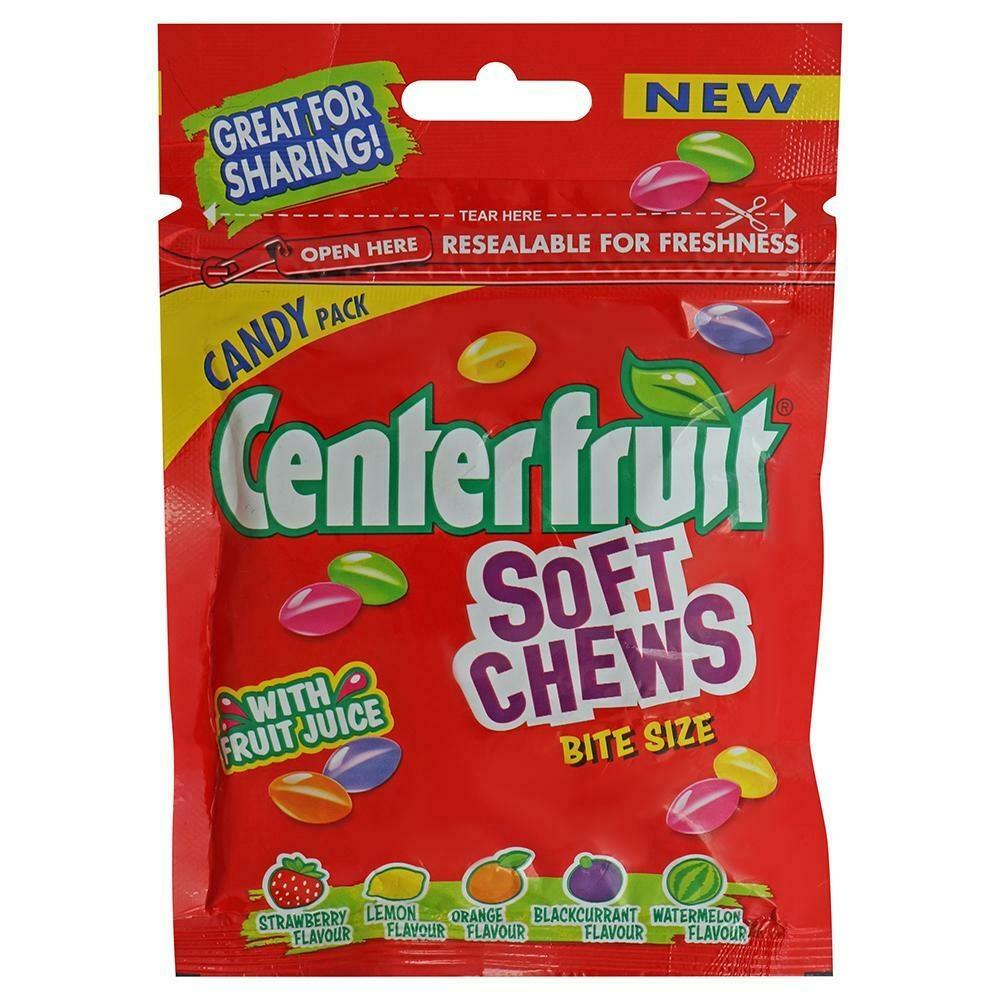 Bag of Center Fruit assorted chewy fruit candy