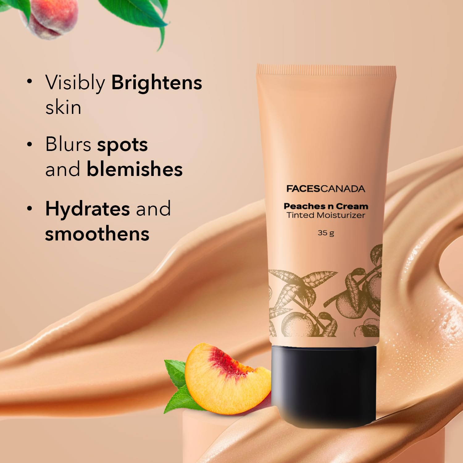 FACES CANADA Peaches N Cream Tinted Moisturizer - Light 01, 35 g – view 5