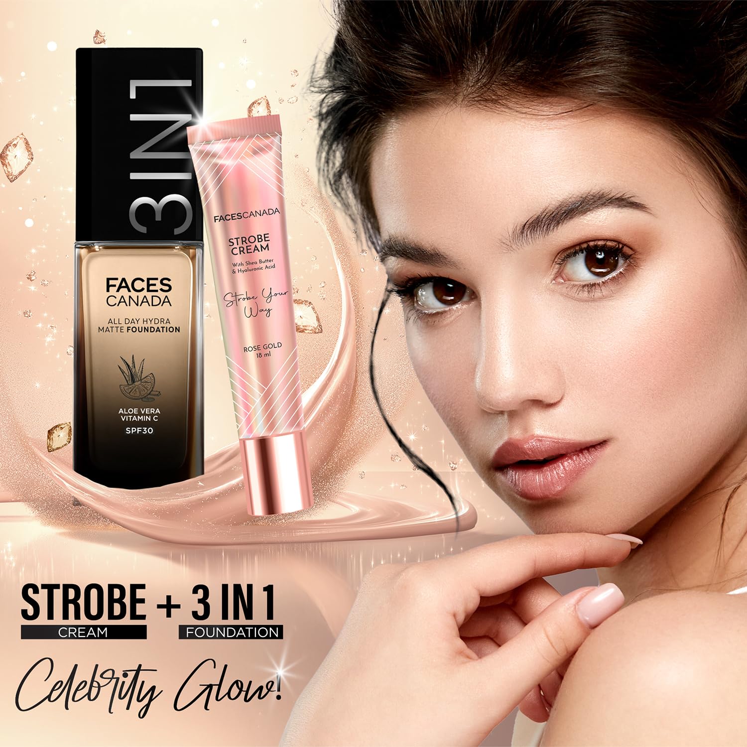 FACESCANADA All Day Hydra Matte Foundation Cream – view 5