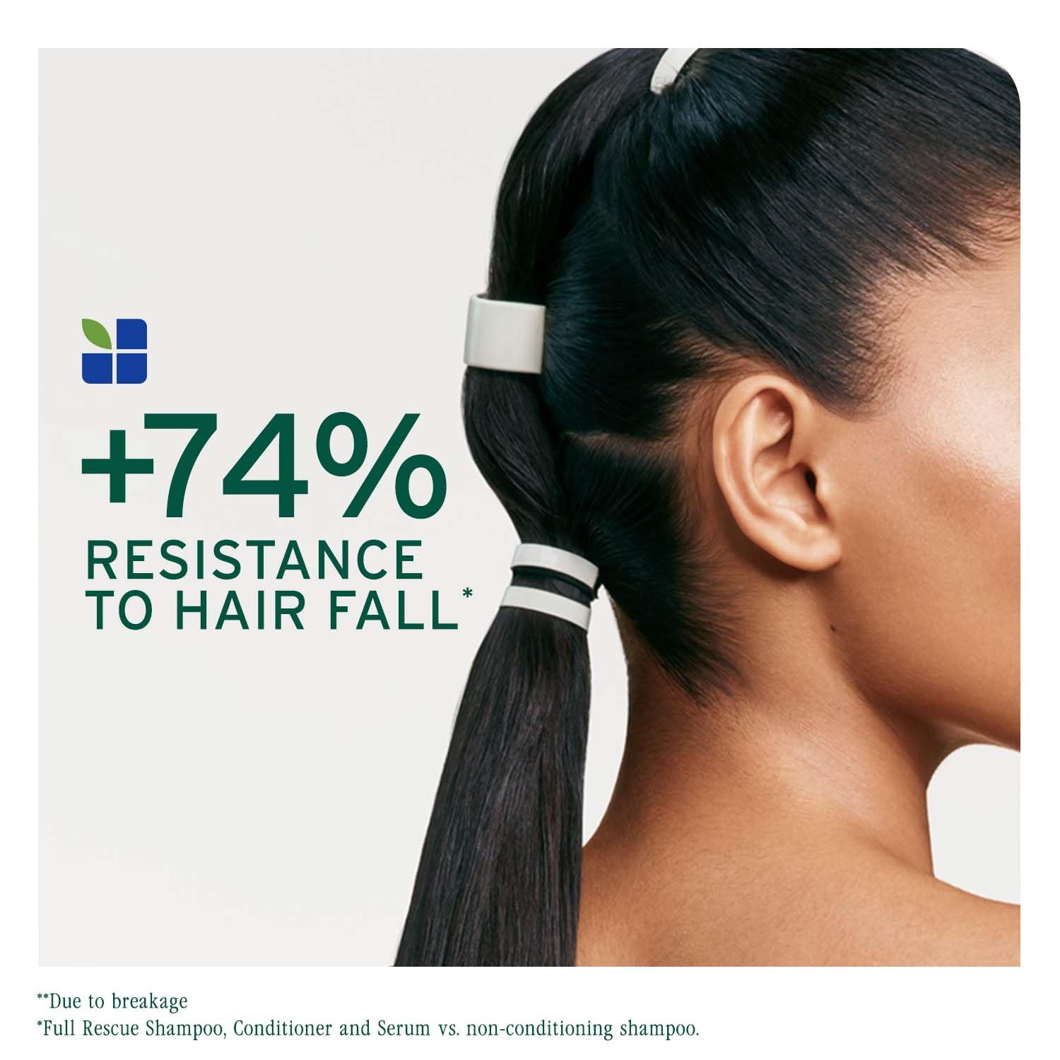 Biolage Full Rescue Anti-Breakage Shampoo, 74% less breakage & Reduces Hairfall, With Rosemary Oil and Niacinamide, Vegan & Cruelty-Free, for all hair types – view 2