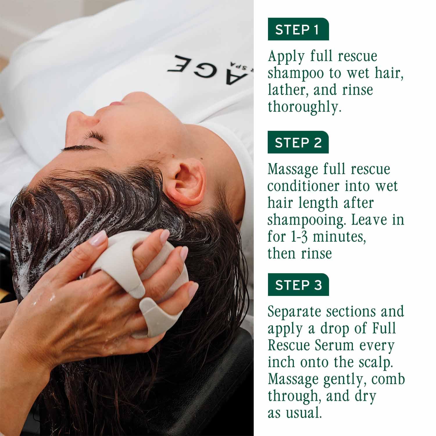 Biolage Full Rescue Anti-Breakage Shampoo, 74% less breakage & Reduces Hairfall, With Rosemary Oil and Niacinamide, Vegan & Cruelty-Free, for all hair types – view 7