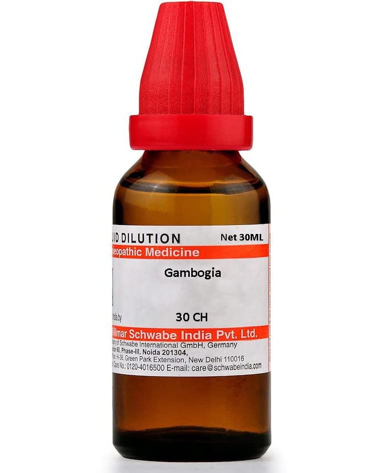Dr Willmar Schwabe India Gambogia Dilution - 30 CH – view 2