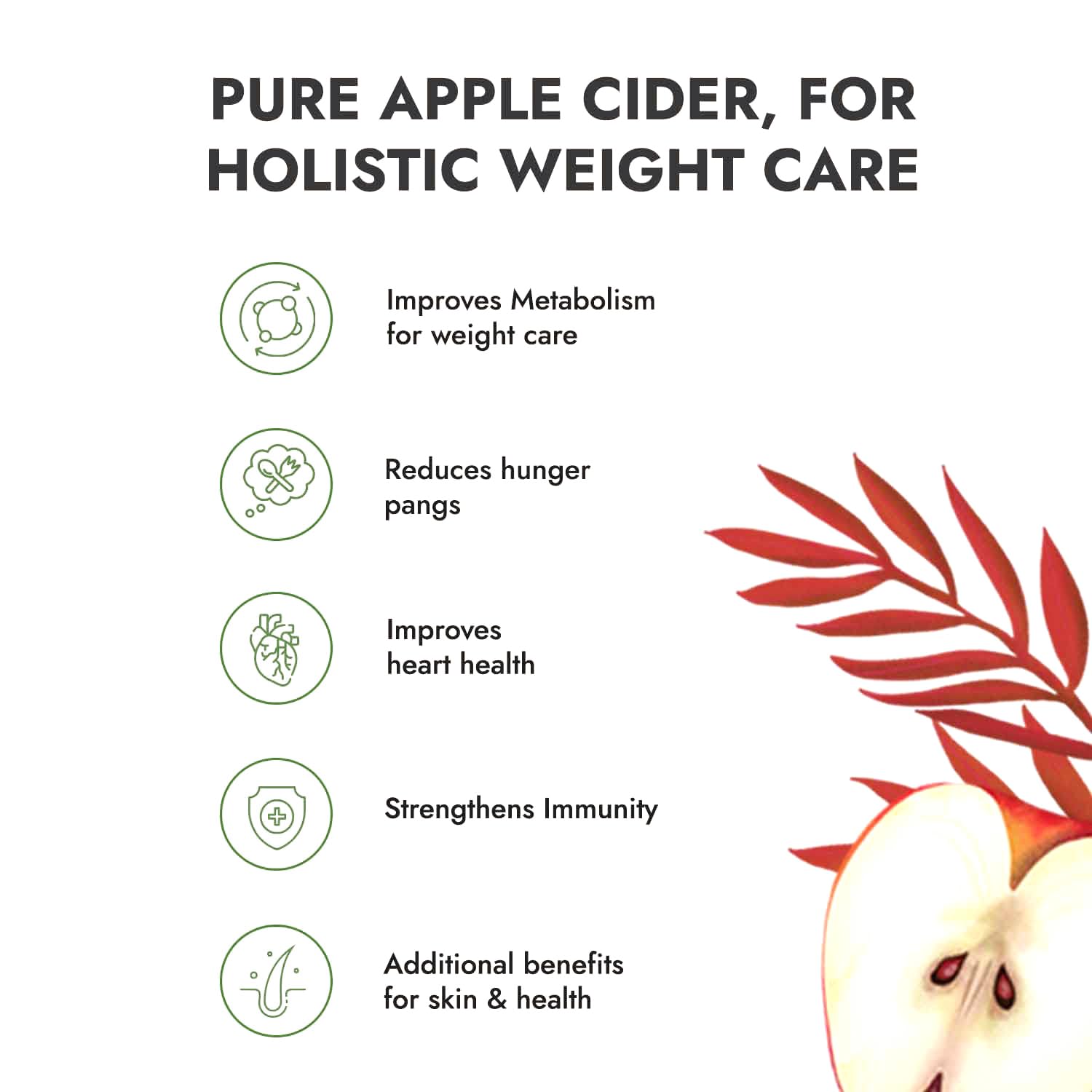 Kapiva Himalayan Apple Cider Vinegar with Mother 500ml – view 5