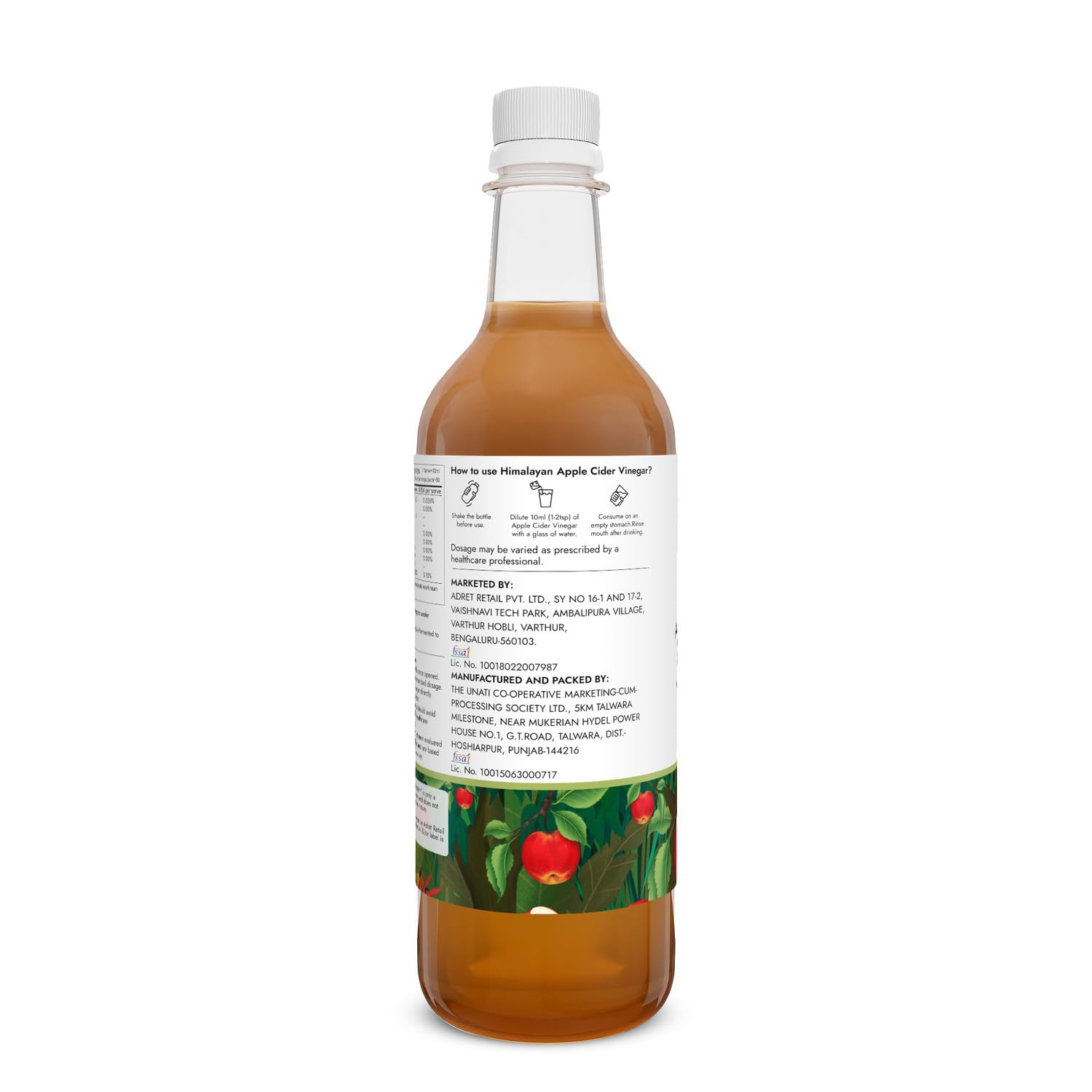 Kapiva Himalayan Apple Cider Vinegar with Mother 500ml – view 7