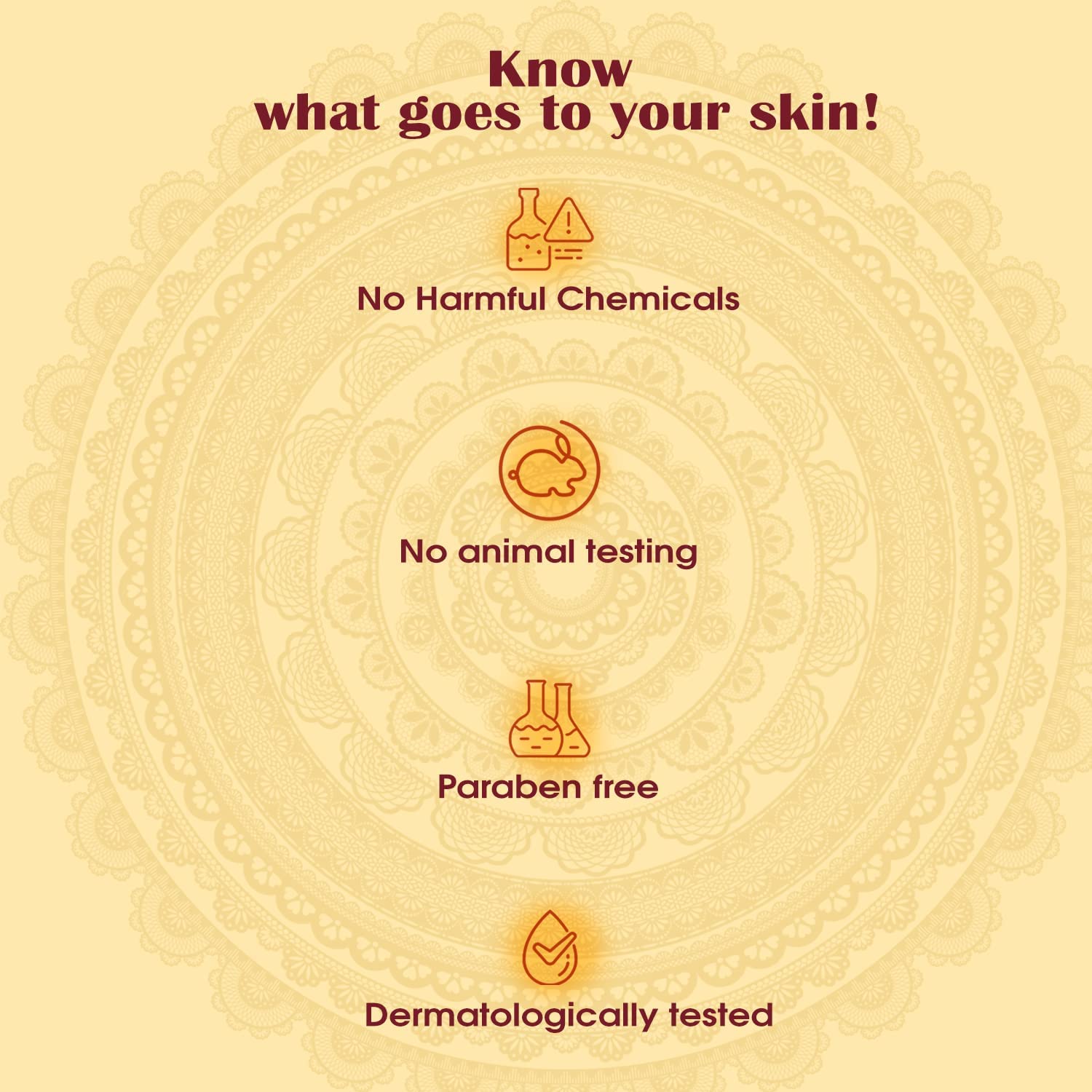 NutriGlow NATURAL'S Ubtan Facial Kit For Glowing Skin With Haldi & Chandan, 60gm – view 3
