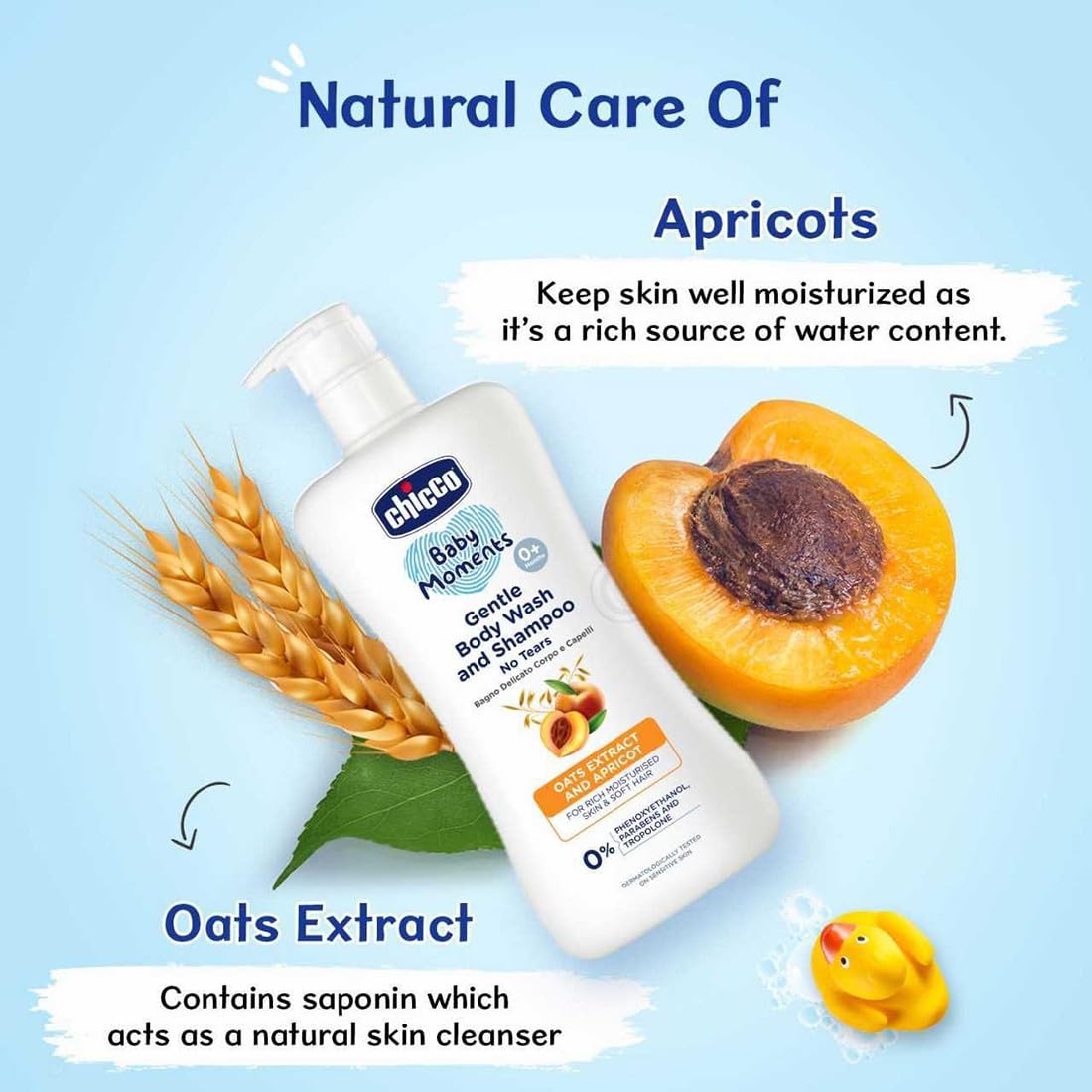 CHICCO BM GENTLE BODYWASH & SHAMPOO100ML – view 2