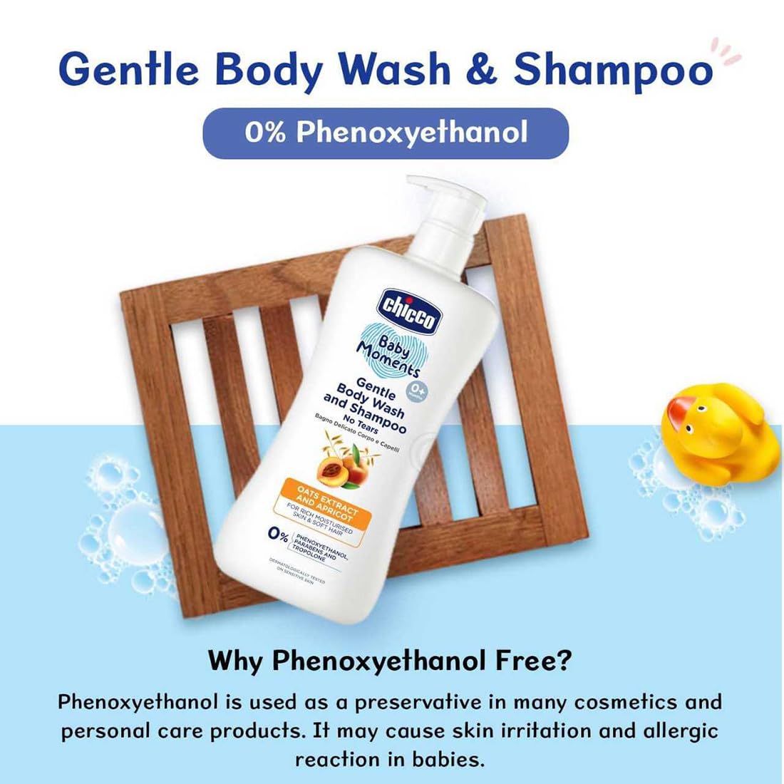 CHICCO BM GENTLE BODYWASH & SHAMPOO100ML – view 3