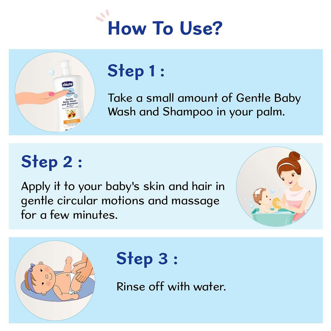 CHICCO BM GENTLE BODYWASH & SHAMPOO100ML – view 5