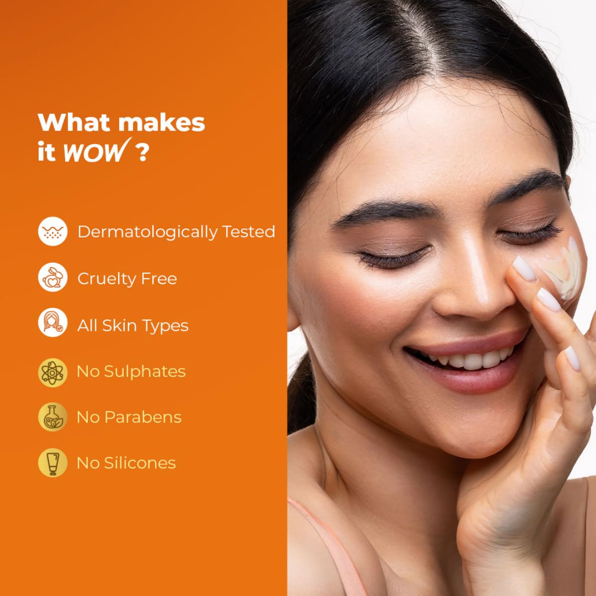 WOW Skin Science Vitamin C & Niacinamide Brightening Face Cream – view 4