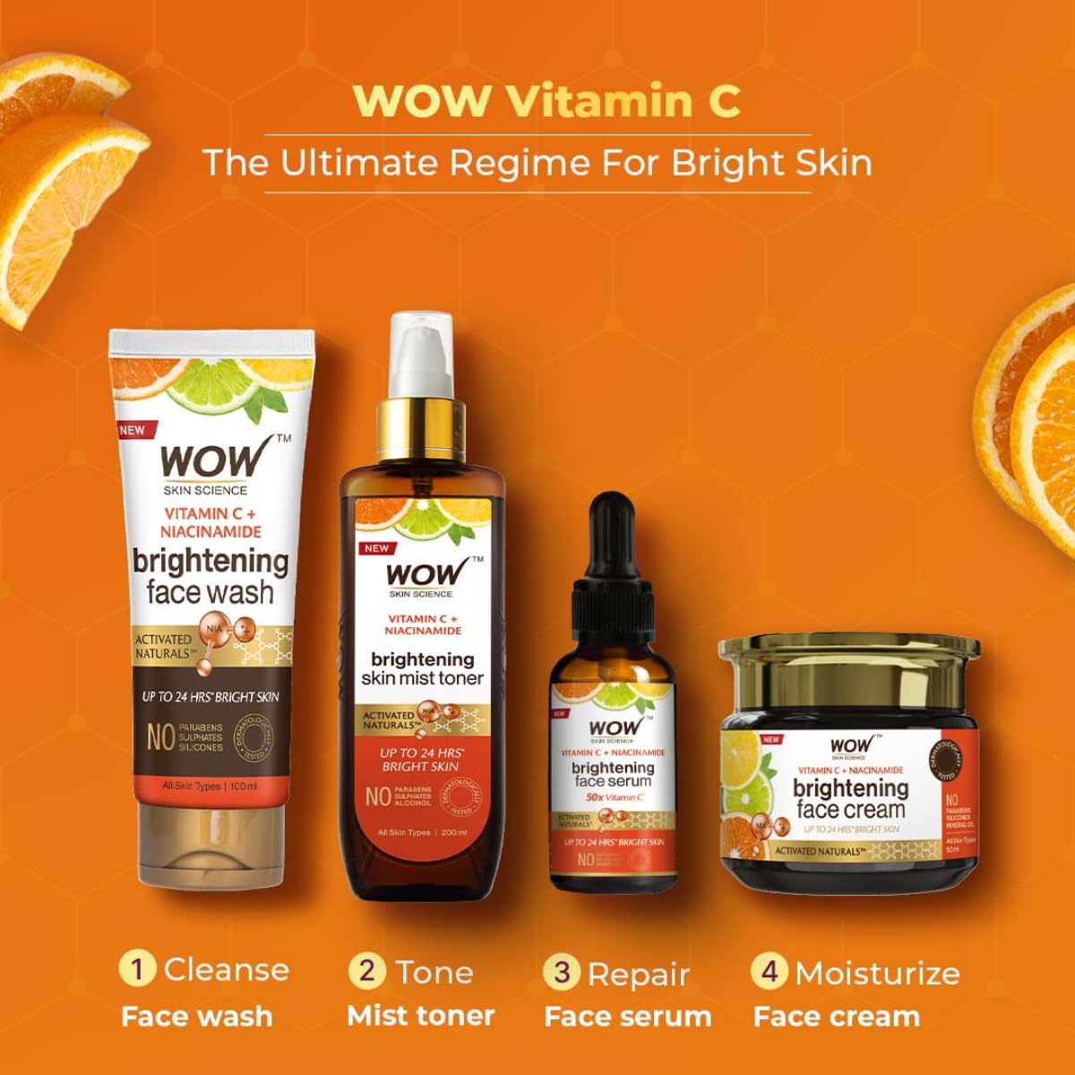 WOW Skin Science Vitamin C & Niacinamide Brightening Face Cream – view 7