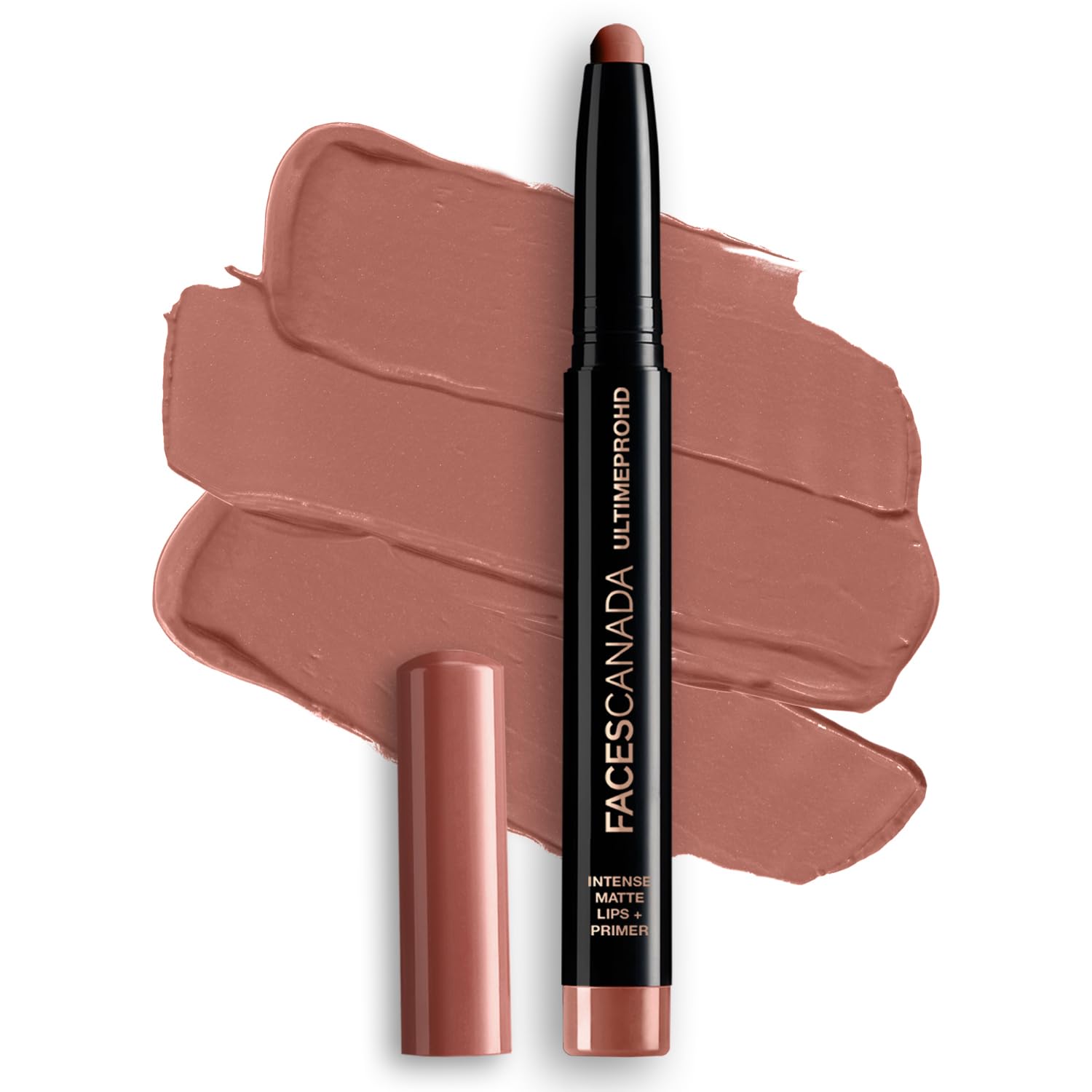Sunset N05 FACESCANADA matte lipstick crayon with primer-infused formula