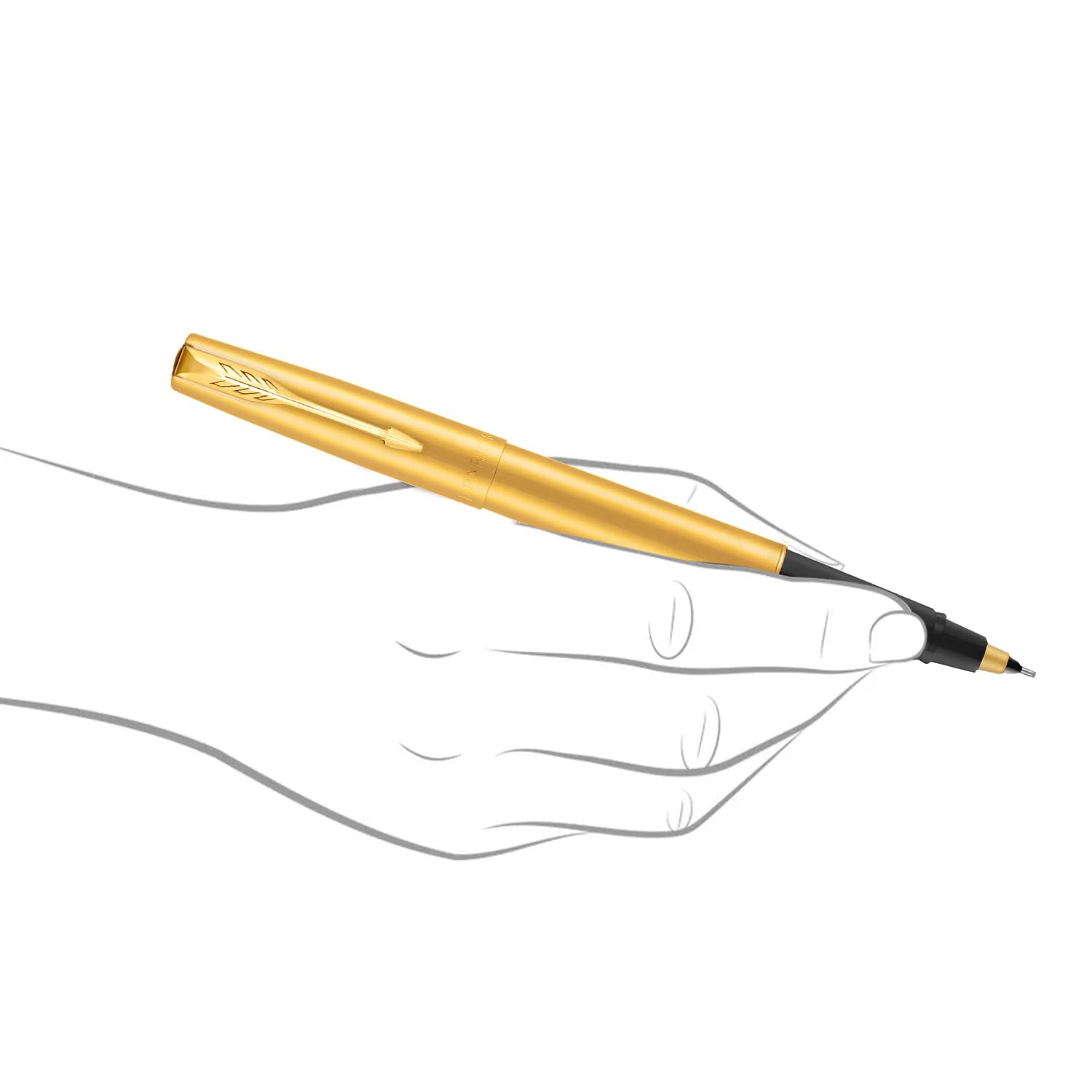 Parker Frontier Gold Roller Ball Pen – view 2