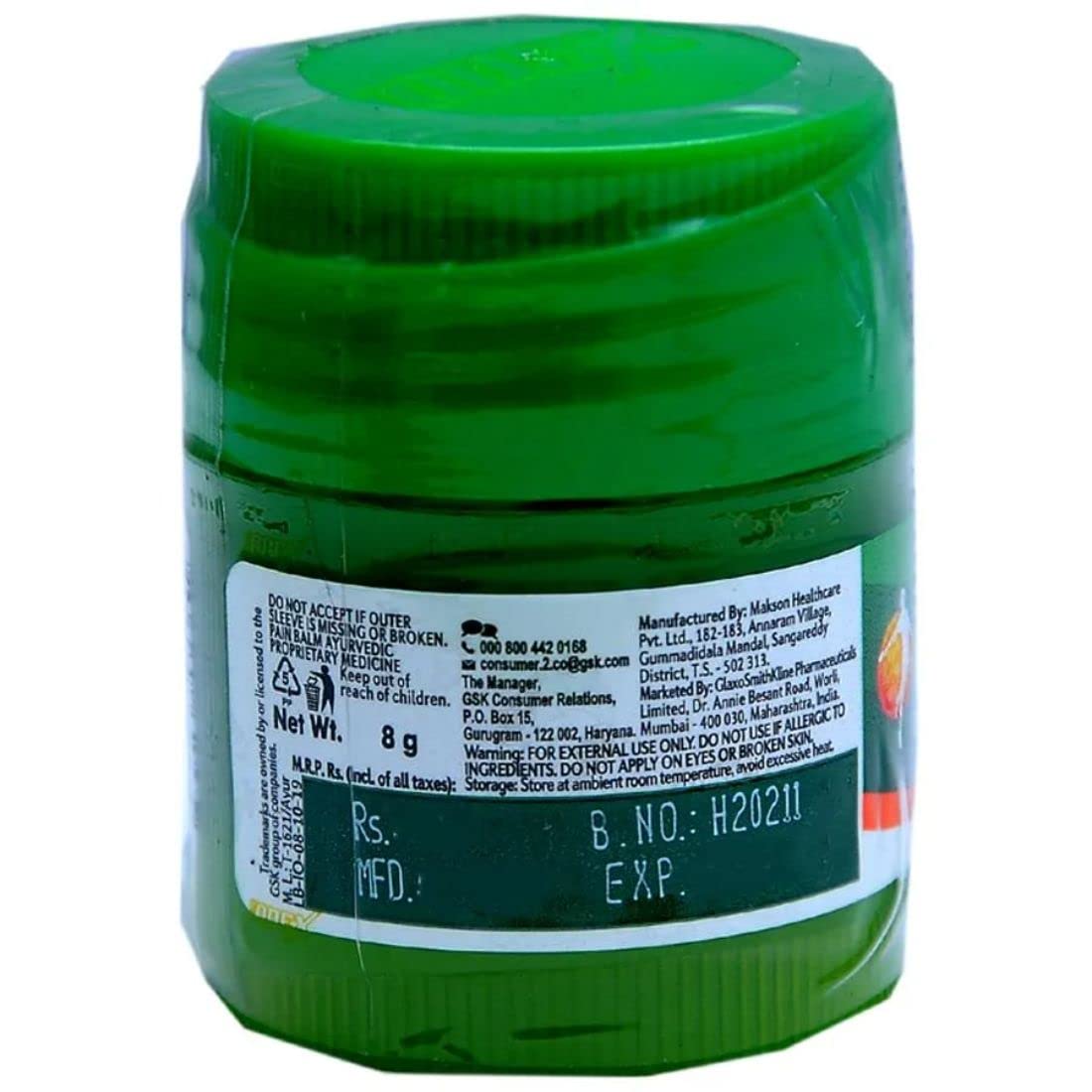 Iodex Body Fast Relief Pain Balm - 8g – view 3