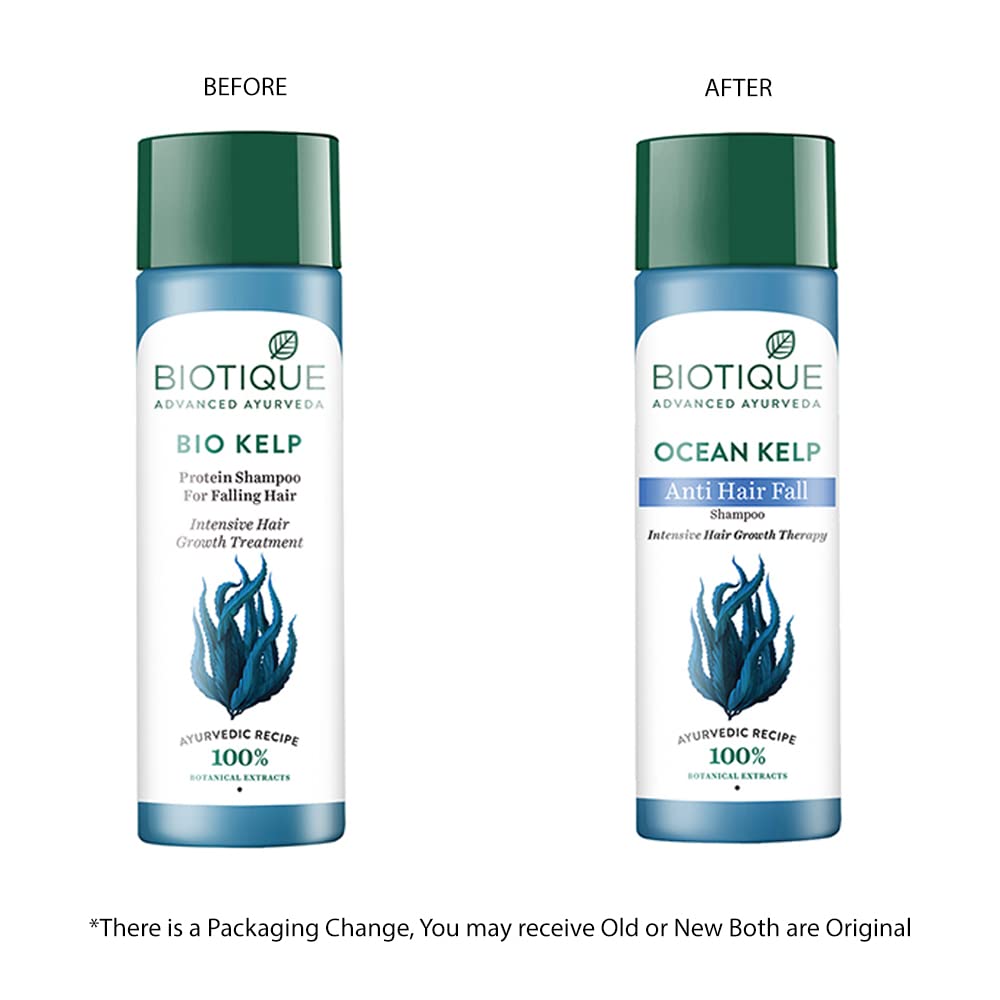 Biotique Ocean Kelp Anti Hairfall Shampoo – view 2
