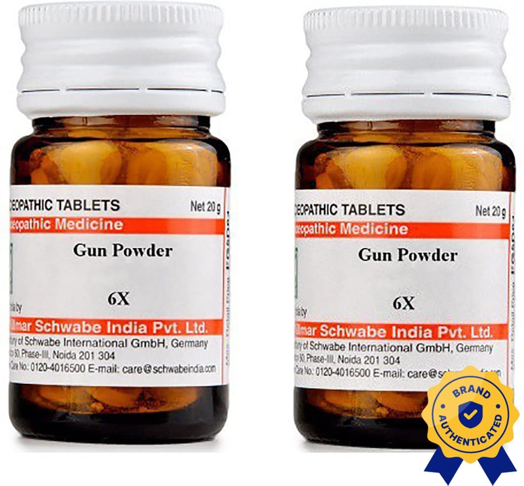 Dr Willmar Schwabe India Gun Powder Trituration Tablet - 6X – view 1