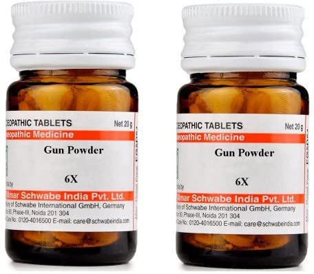 Dr Willmar Schwabe India Gun Powder Trituration Tablet - 6X – view 2