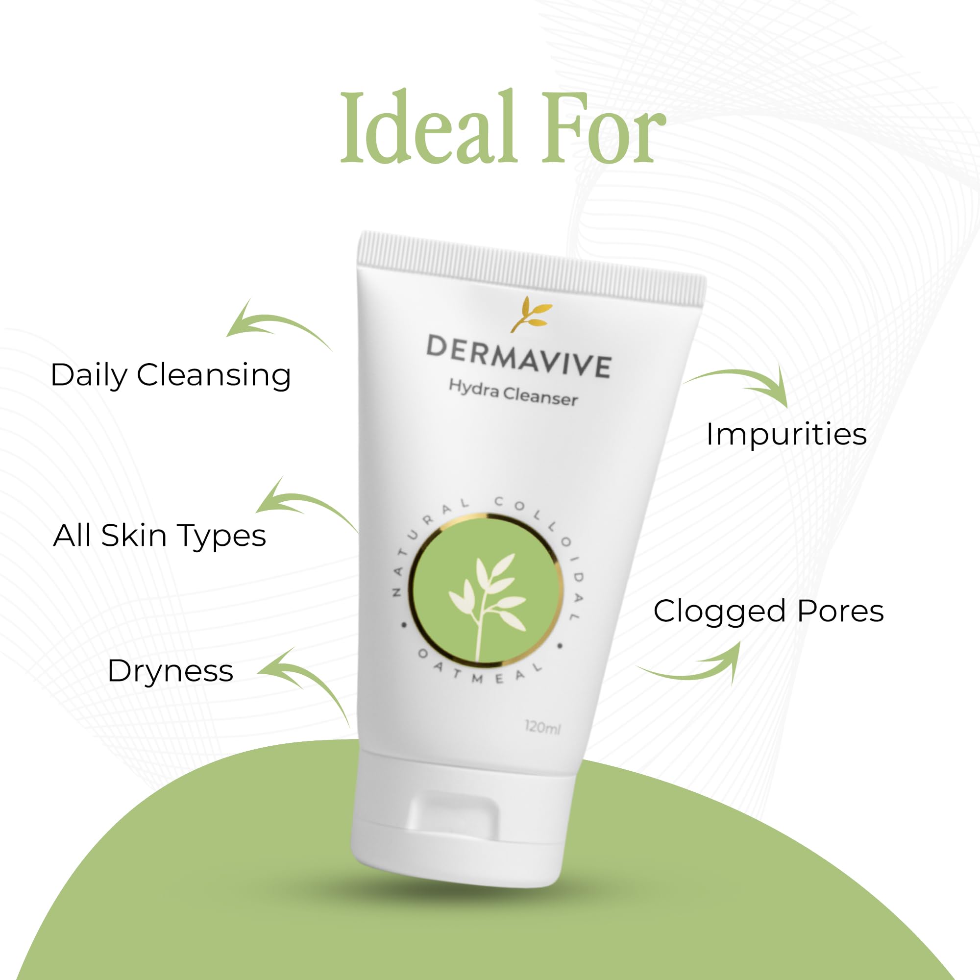 Dermavive Hydra Cleanser - 120 mL – view 2