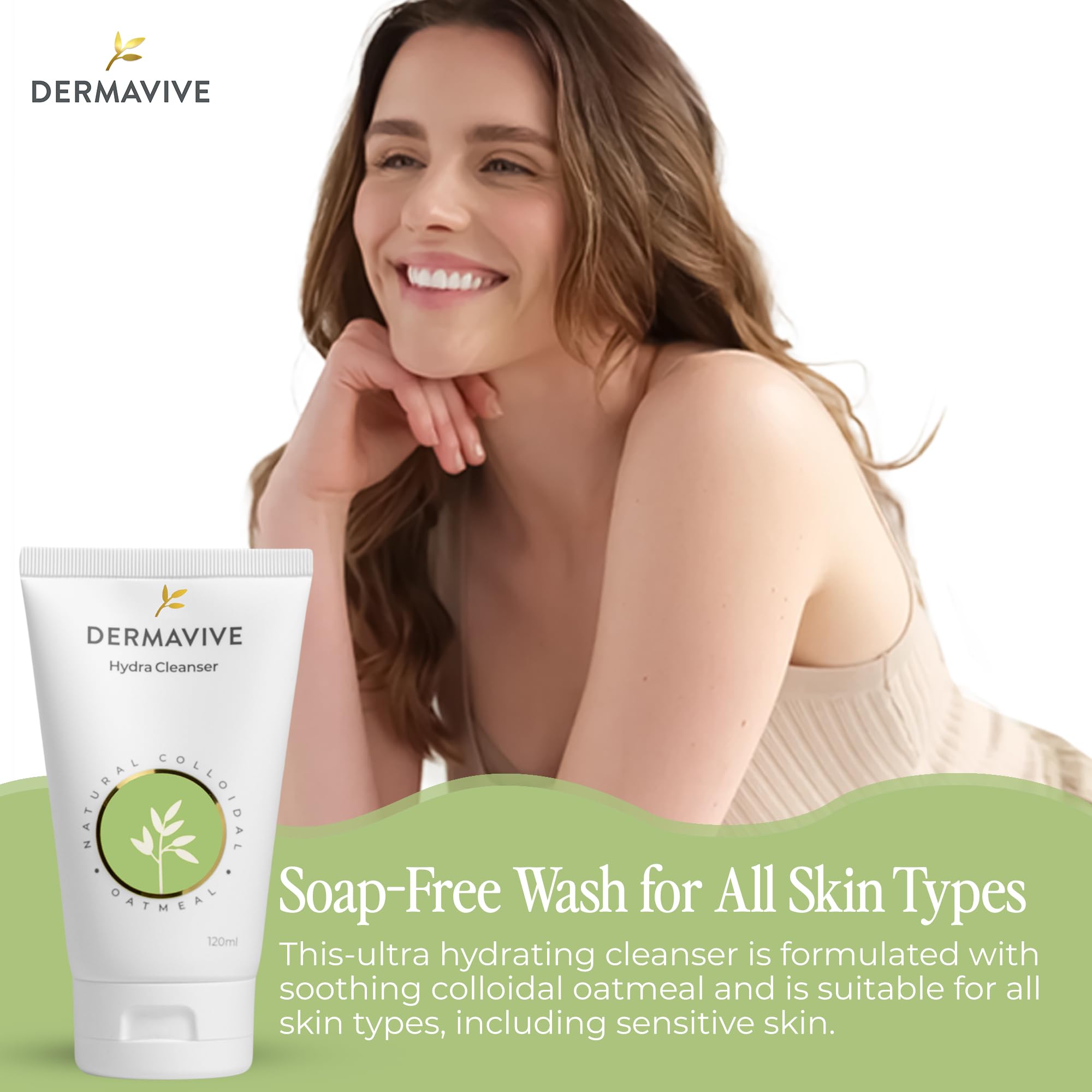 Dermavive Hydra Cleanser - 120 mL – view 3