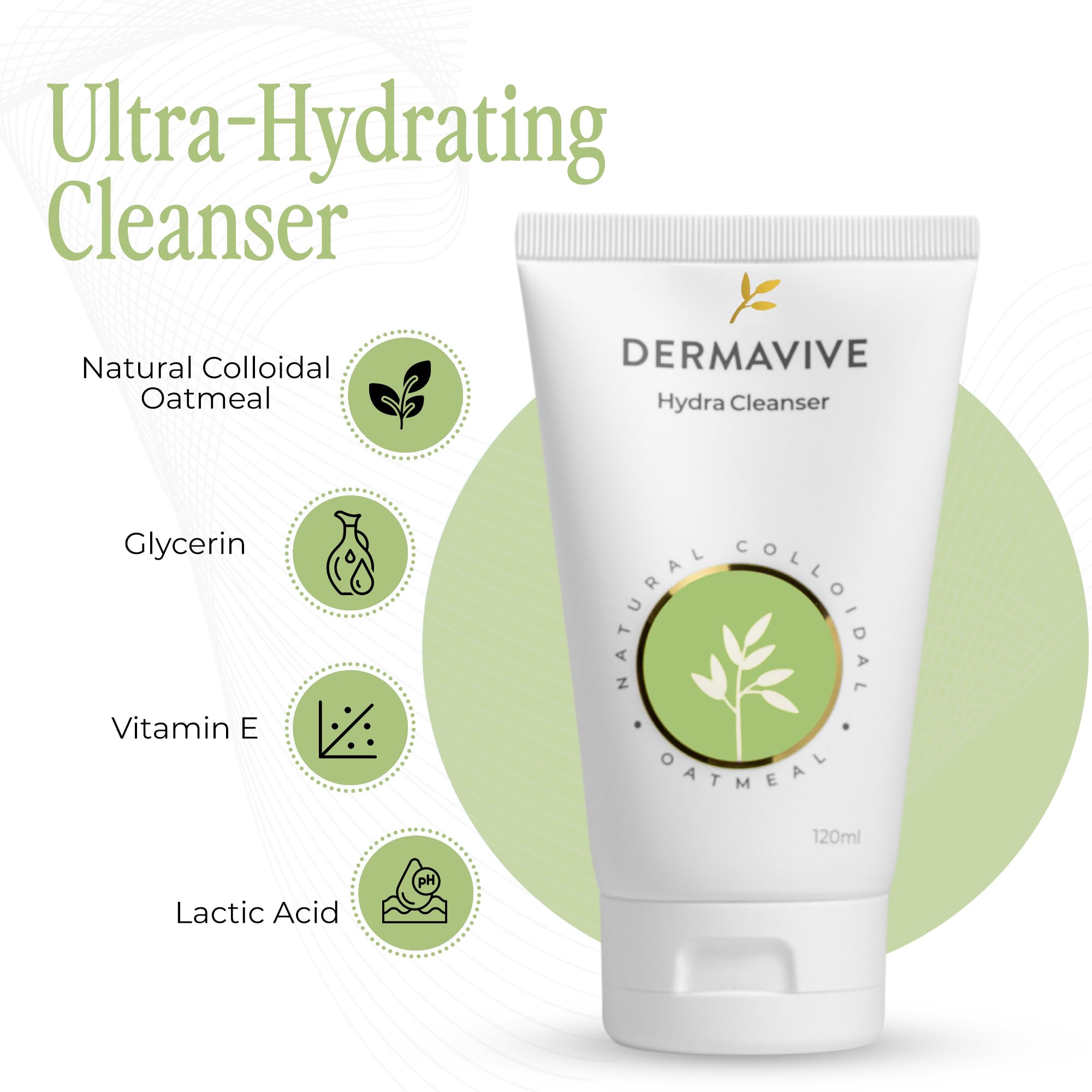Dermavive Hydra Cleanser - 120 mL – view 4