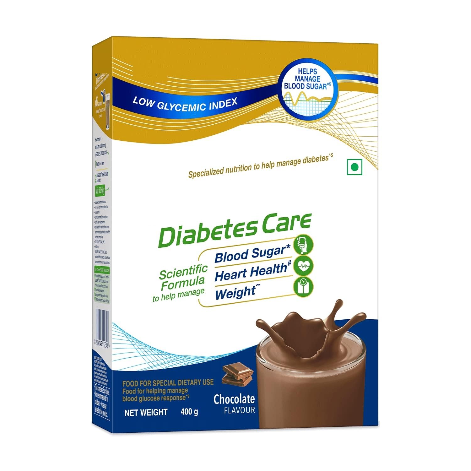 Ensure Diabetes Care chocolate powder 200 gram pack front