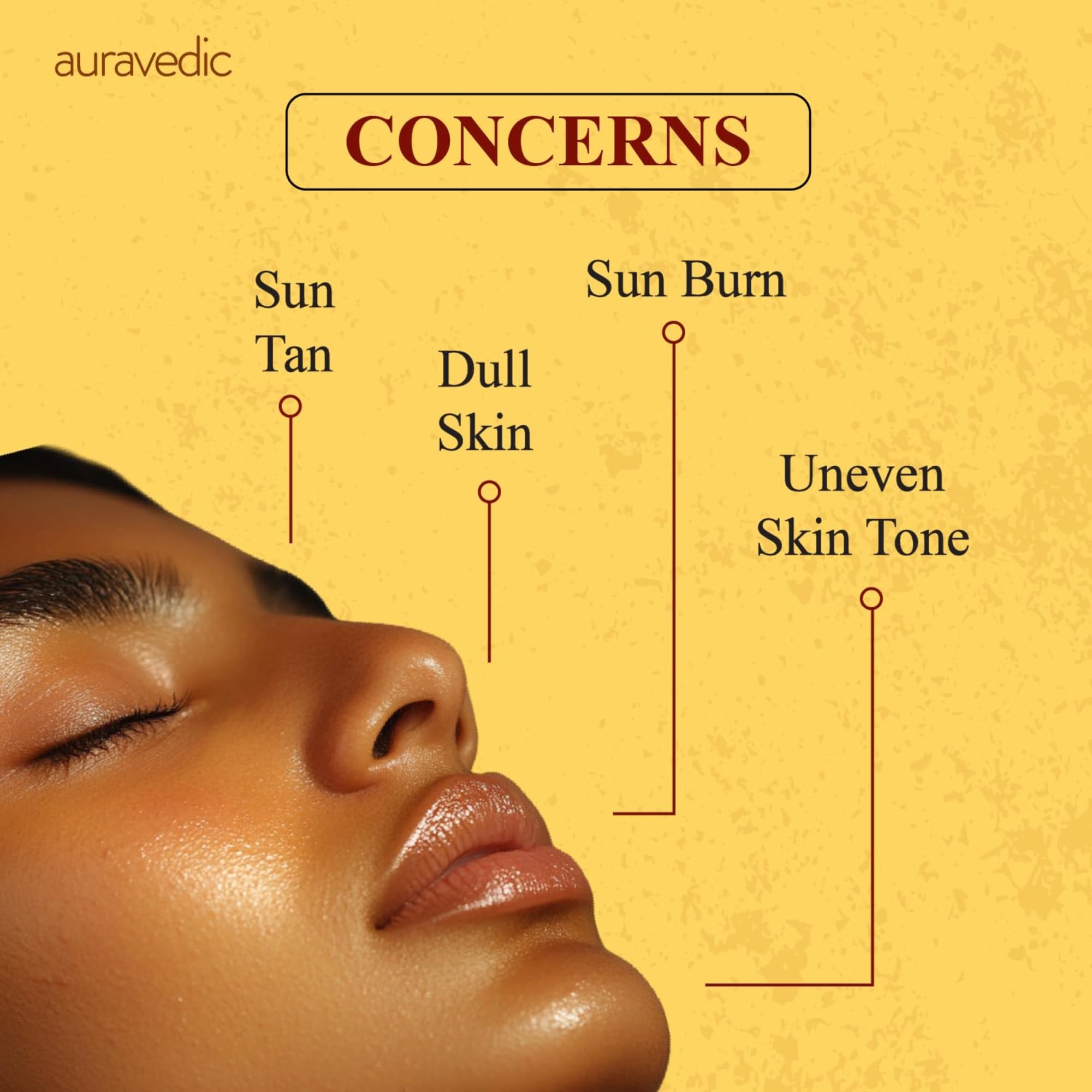 Auravedic Detan Cream for Tan Removal with Vitamin E Vitamin C Turmeric De Tan Cream for Suntan Removal 100g with Hyaluronic acid Alpha-Arbutin After Sun Niacinamide moisturizer for Women Men – view 7
