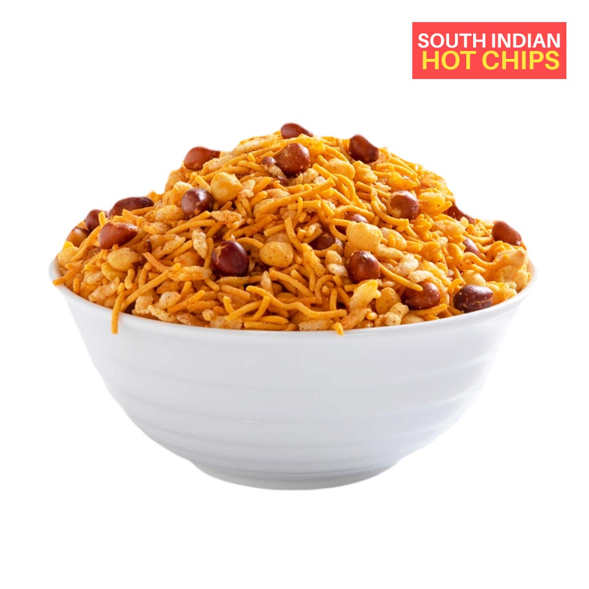 Pack of MR INDIA HOT CHIPS spicy South Indian mixture namkeen