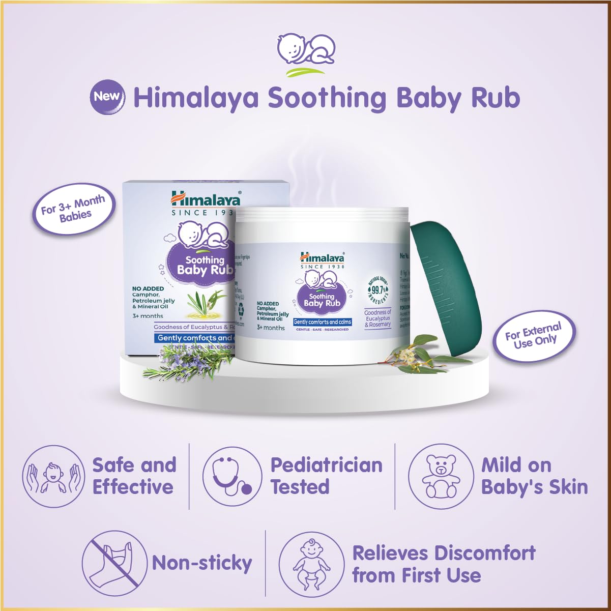 Himalaya Baby Soothing Baby Rub 50 Ml – view 6