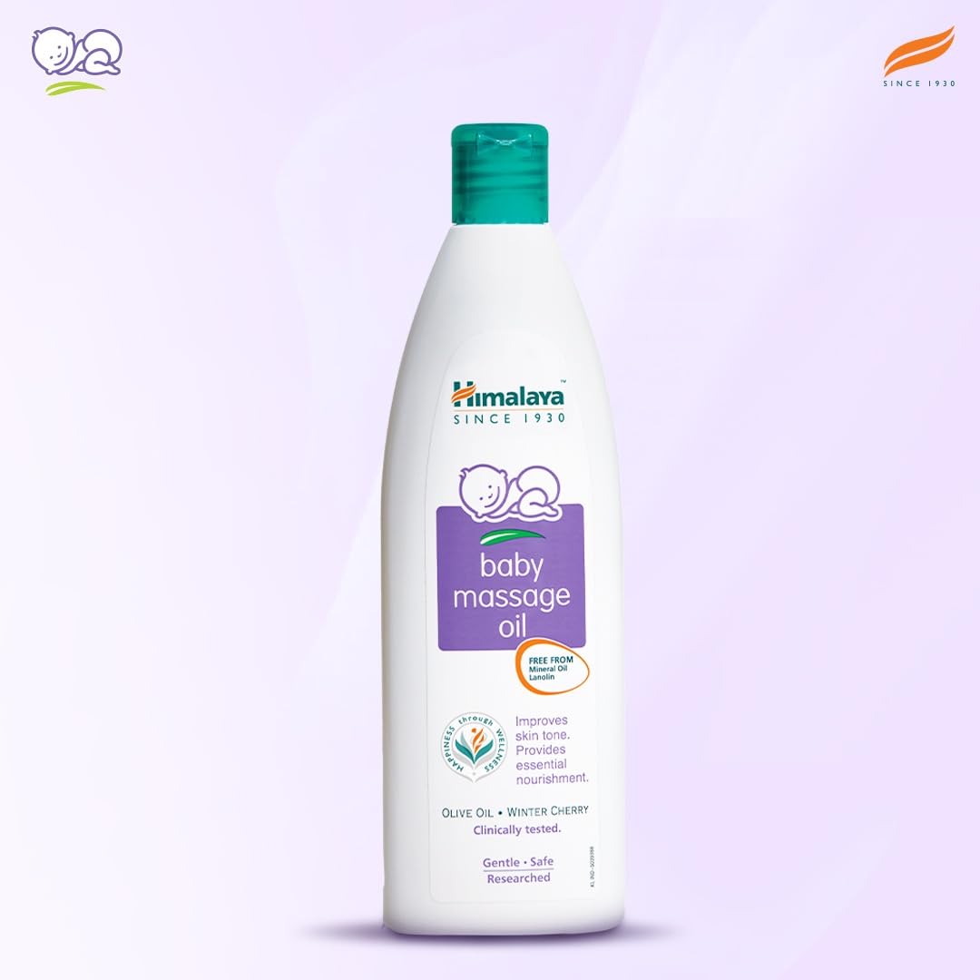 Himalaya Herbals Baby Massage Oil (100ml) – view 2
