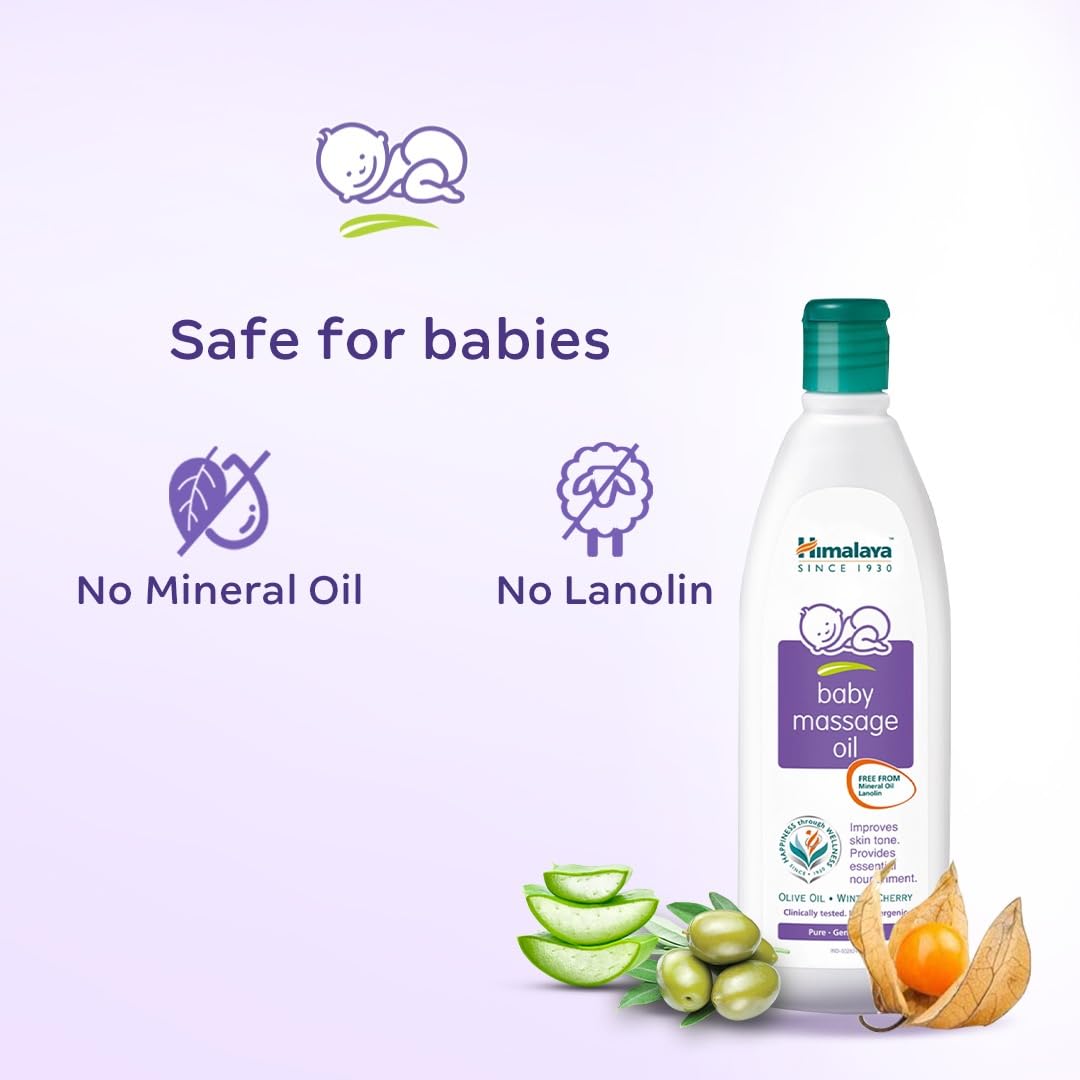 Himalaya Herbals Baby Massage Oil (100ml) – view 6