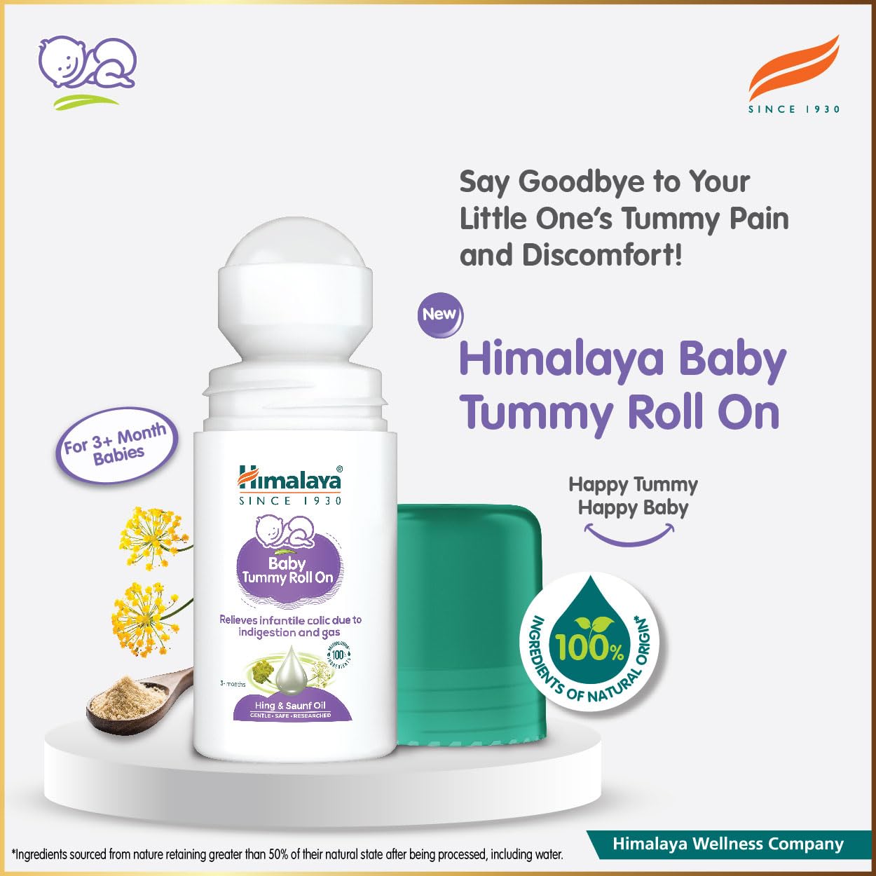 Himalaya Baby Tummy Roll on - 40ml – view 2