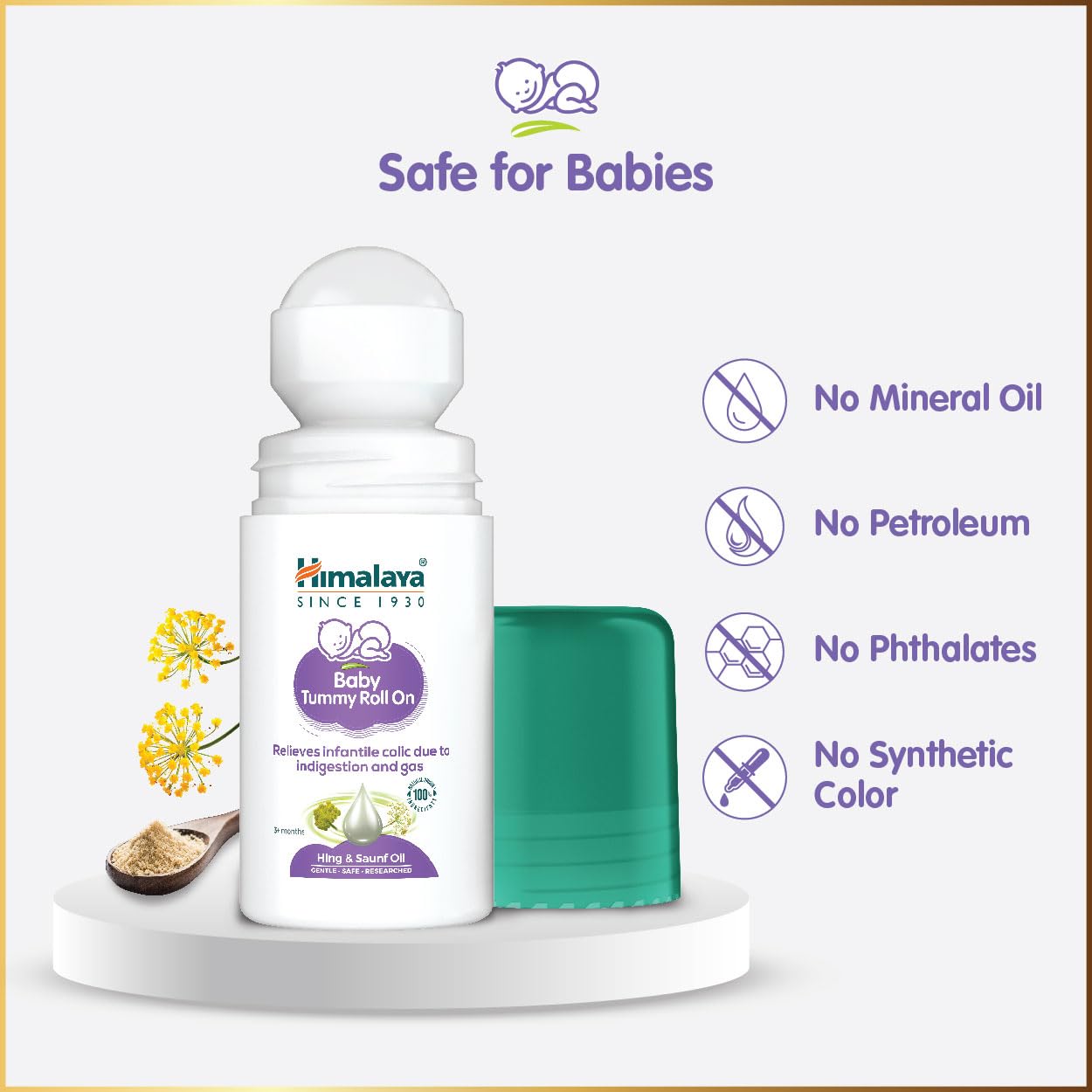 Himalaya Baby Tummy Roll on - 40ml – view 5