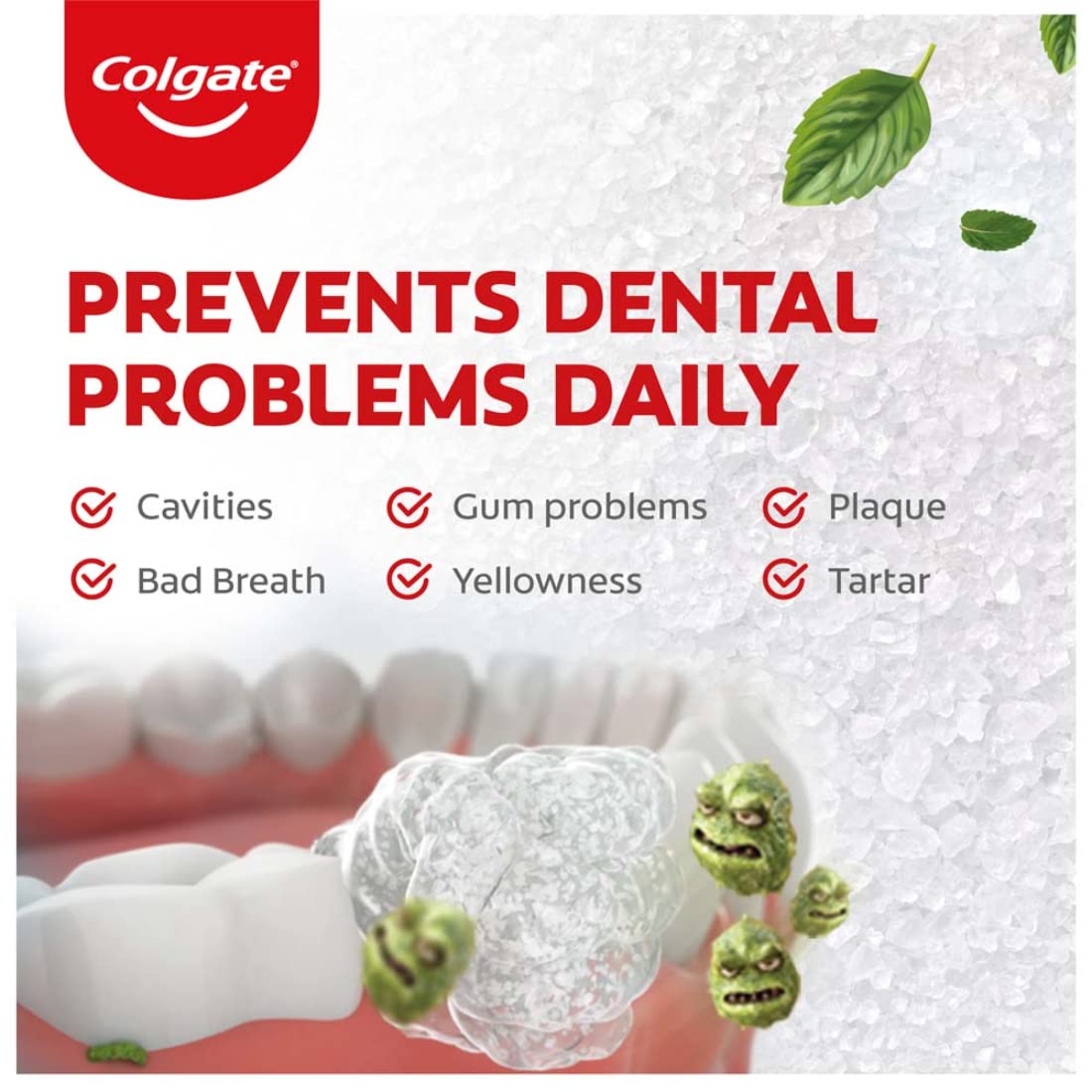 Colgate Swarna Vedshakti Toothpaste - 200gm with Colgate Active Salt Toothpaste, 300gm (Saver Pack) – view 4