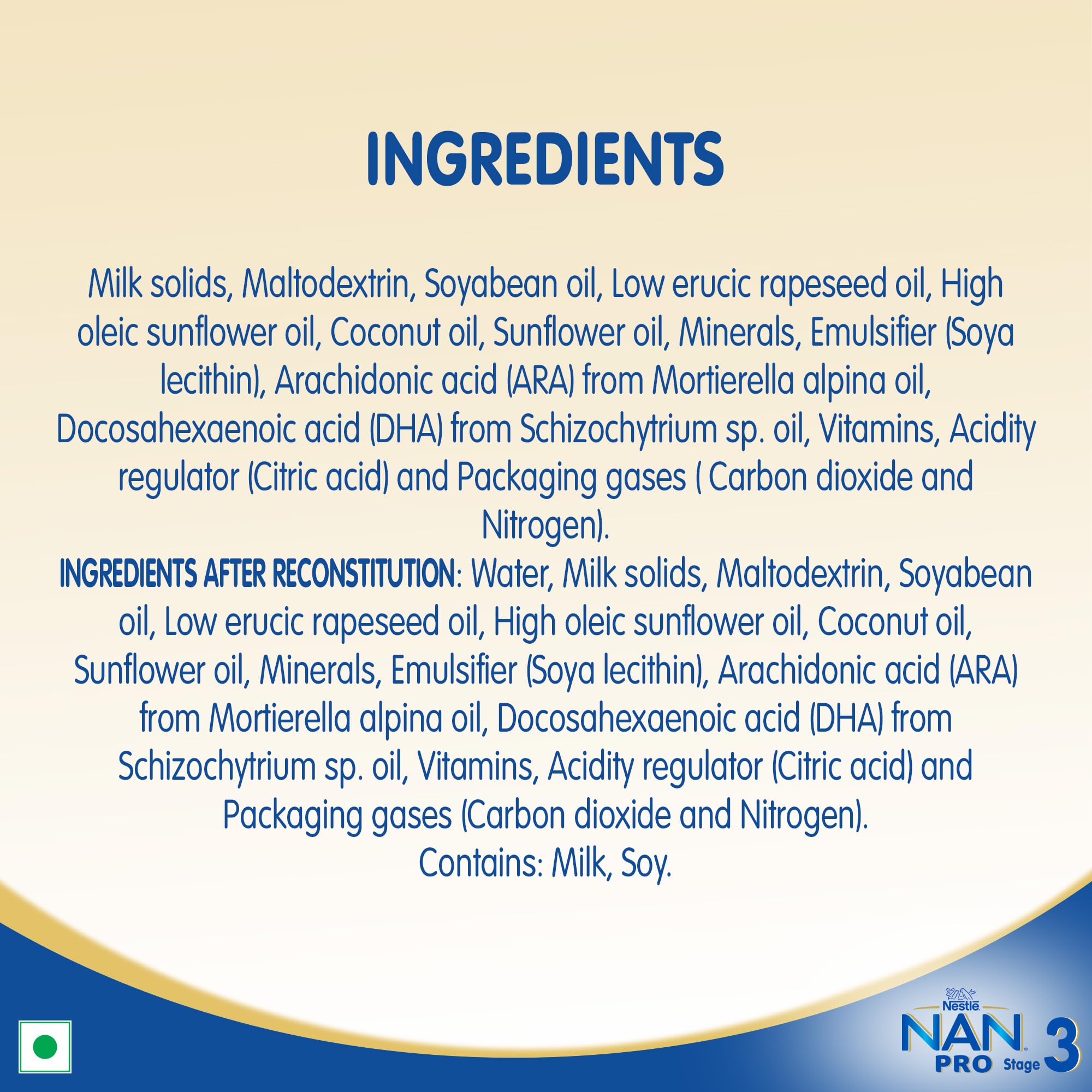 Nestle NAN PRO 3 Follow-Up Formula-Powder – view 3