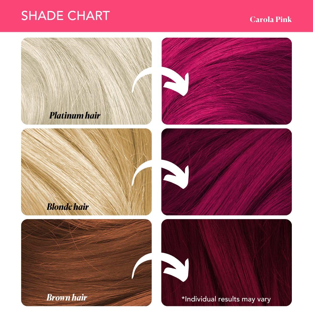 Paradyes Semi-permanent Carola Pink DIY Conditioner Based Hair Colour 120 gm and Lighten Up! Bleach Pack 30 Vol. for all Hair Types – view 7