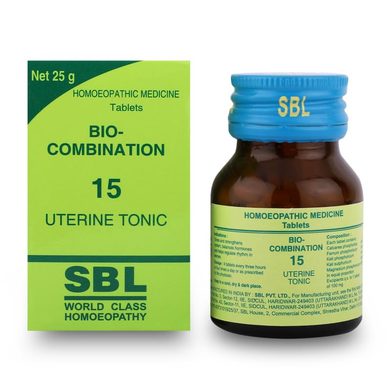 SBL Bio-Combination No. 15 tablet pack, 25 g