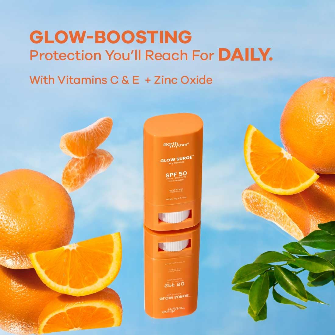 Earth Rhythm Glow Surge Vitamin C & E Sunstick SPF 50 – view 3