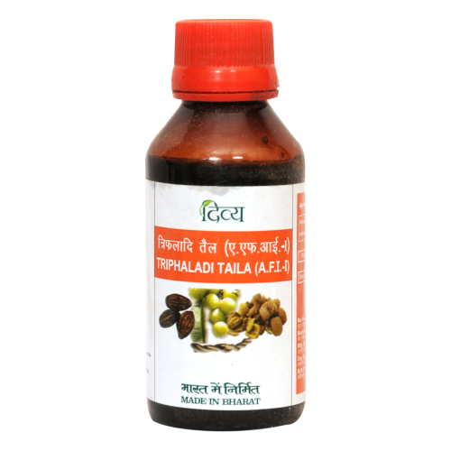 Divya Triphaladi Taila 100 ml – view 1