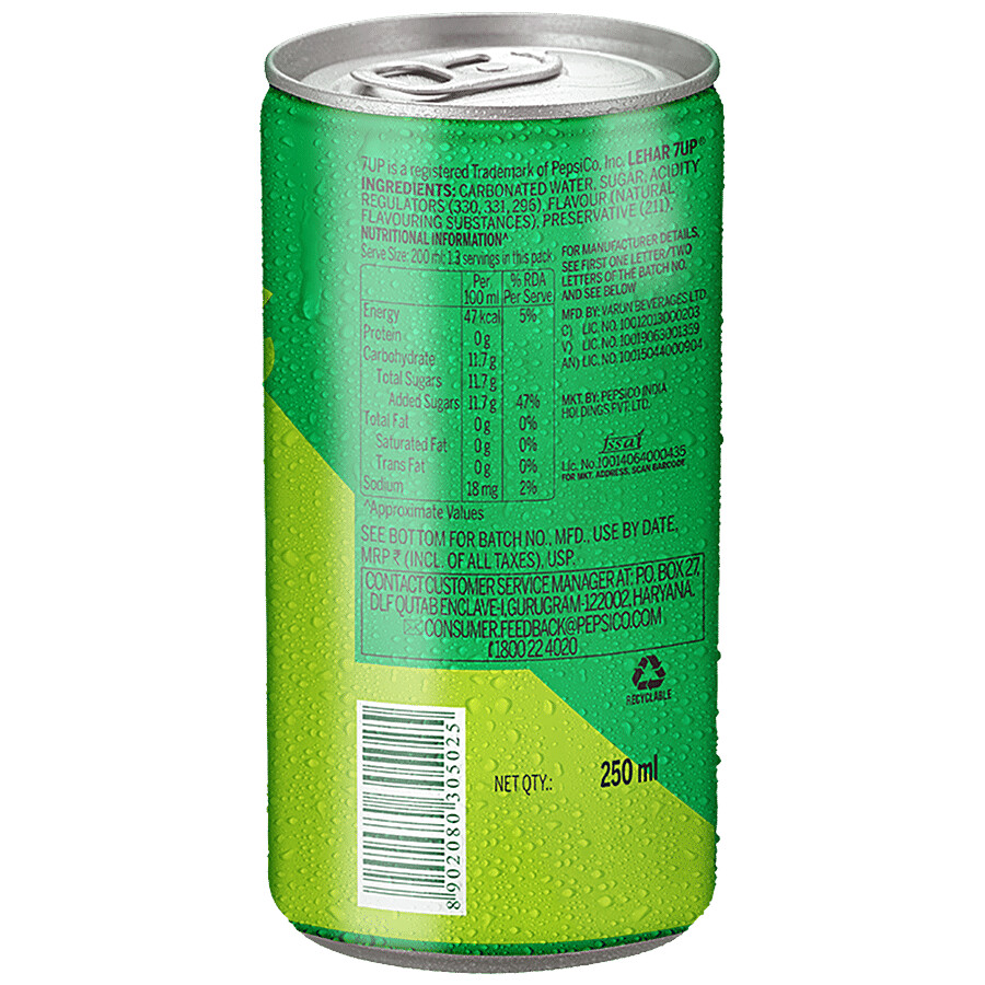 7 Up Soft Drink 250 ml – view 2