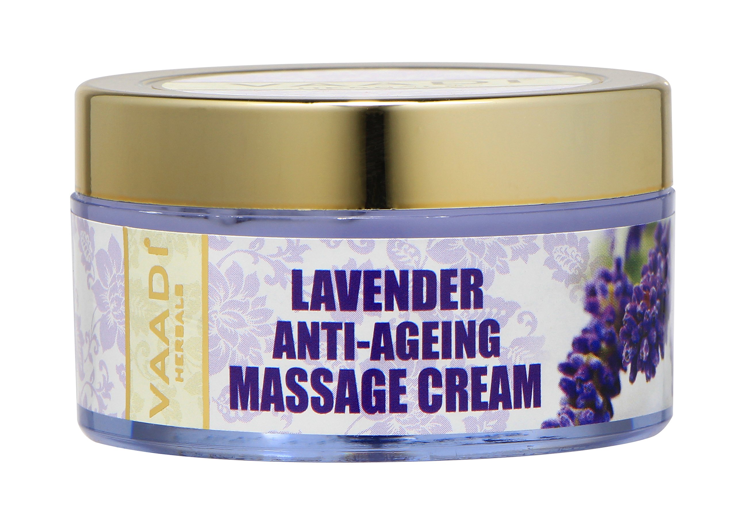 Vaadi Herbals anti ageing massage cream jar, 50 g pack