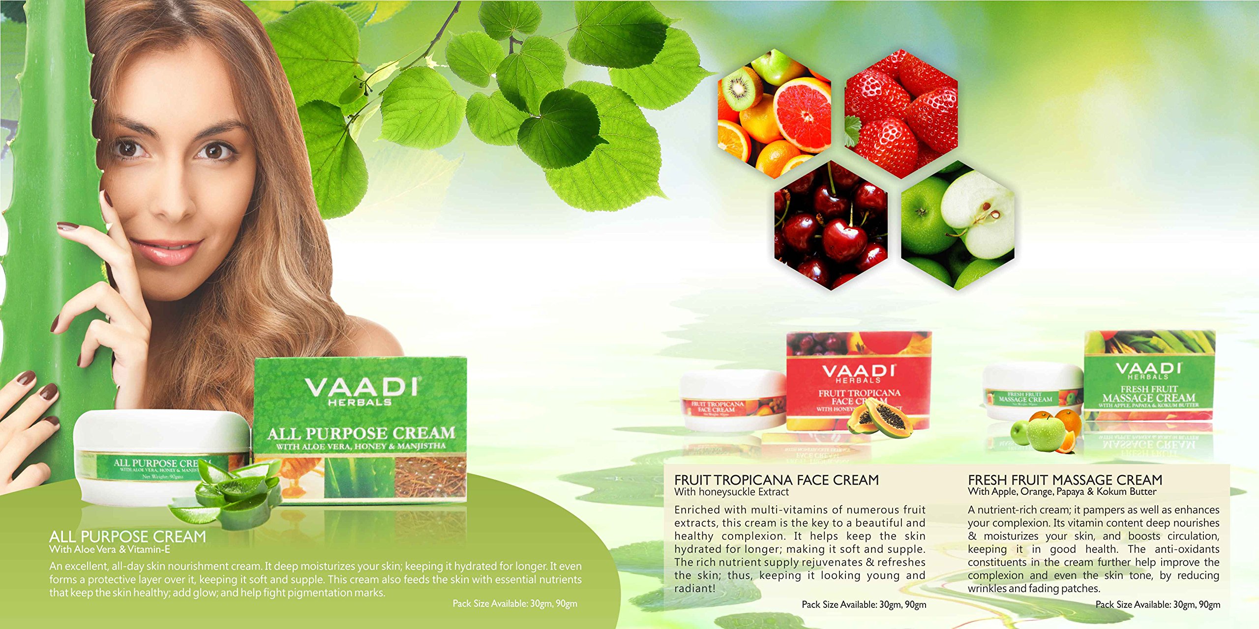 Vaadi Herbals Lavender Anti Ageing Massage Cream, 50 Gm – view 8