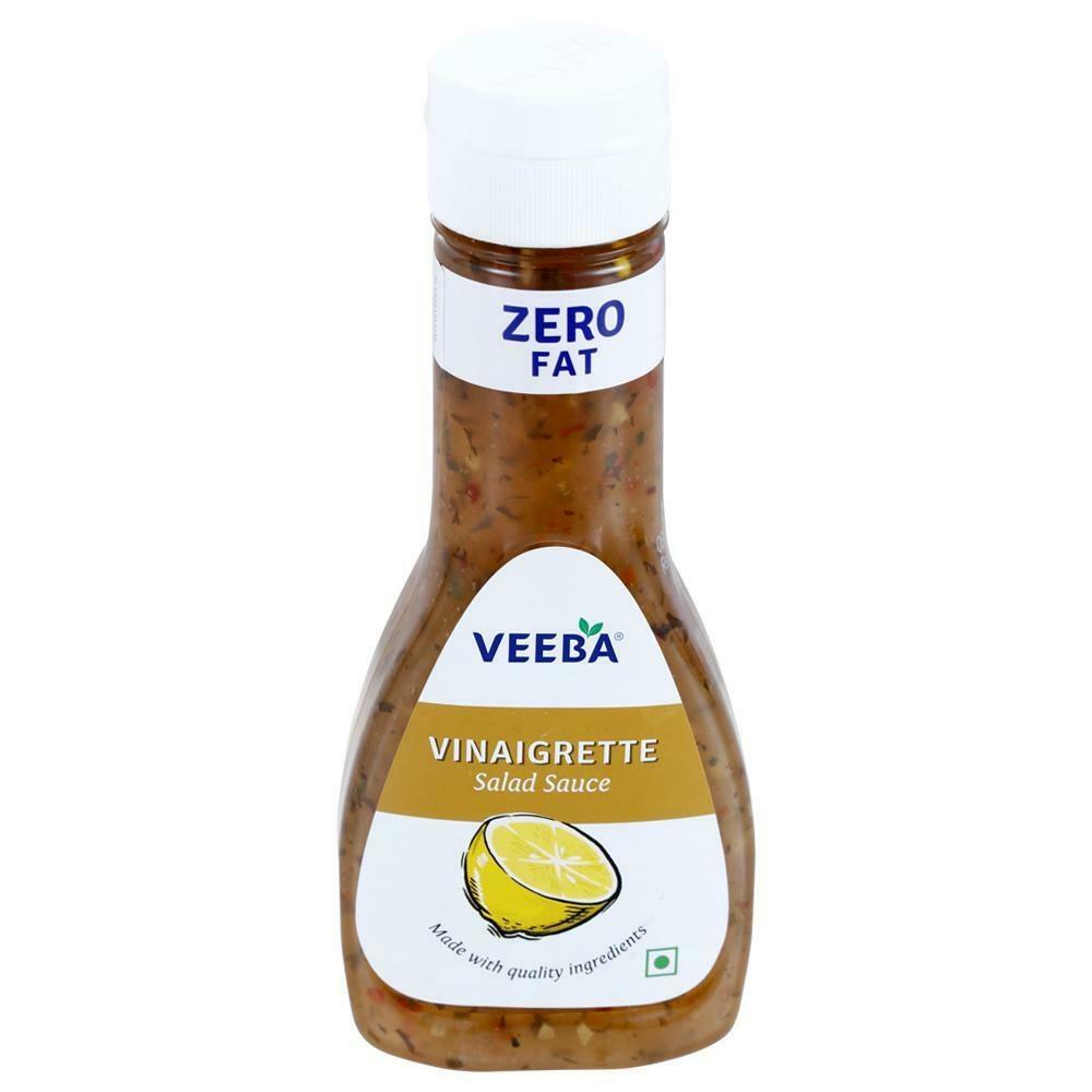 Veeba vinaigrette dressing 320 g product pack front image