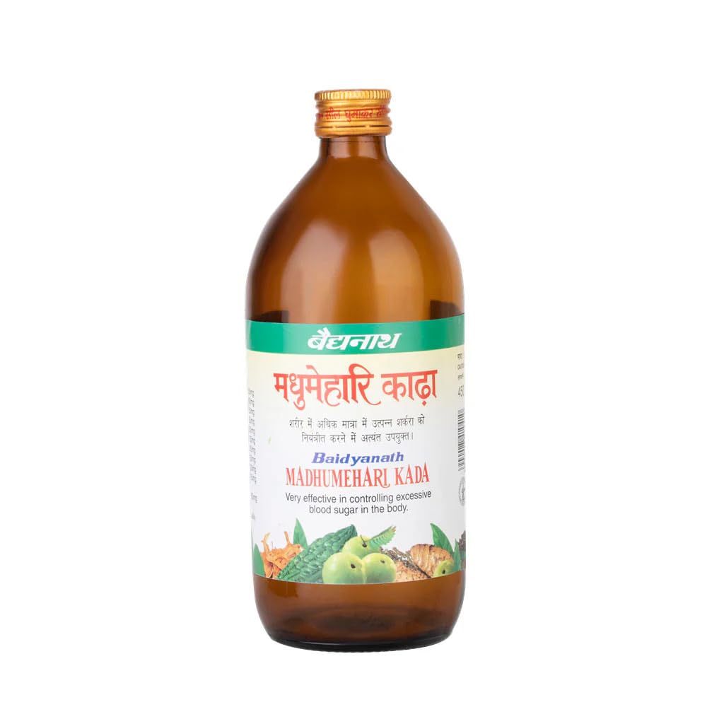 Baidyanath Ayurved Madhumehari liquid syrup bottle 450 ml pack
