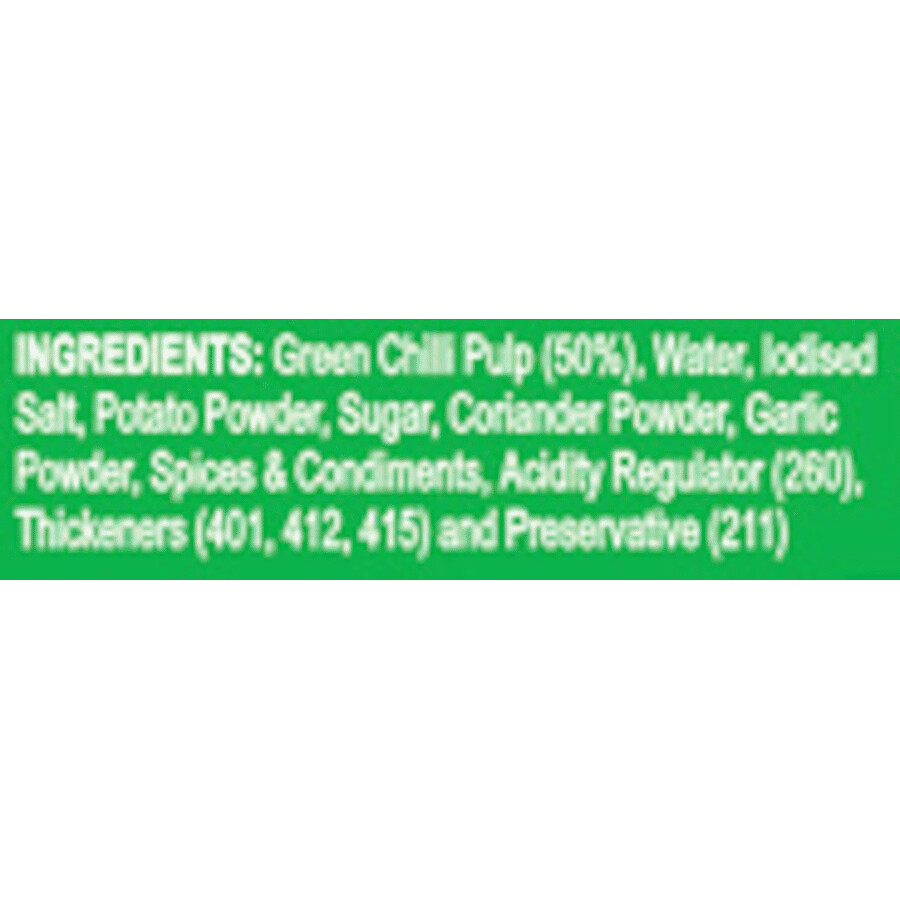 Tops Sauce - Green Chilli 650 g – view 3