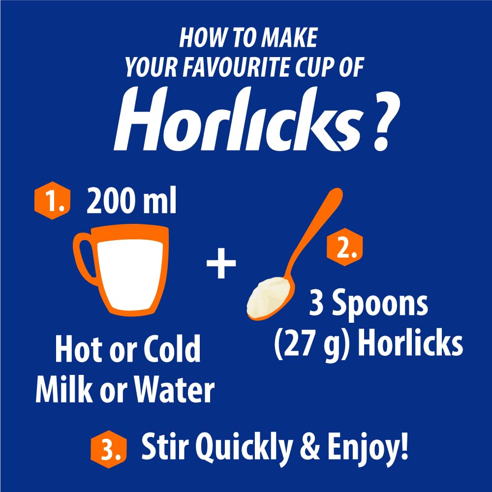 Horlicks Classic Malt Standard 400/450gm Pouch (weight may vary) – view 5