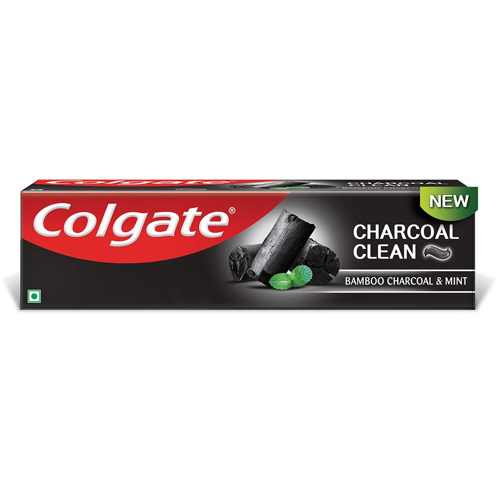 Colgate Charcoal Clean Toothpaste, Bamboo Charcoal and Mint (Black Gel) – view 2