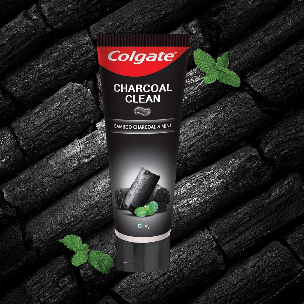 Colgate Charcoal Clean Toothpaste, Bamboo Charcoal and Mint (Black Gel) – view 4