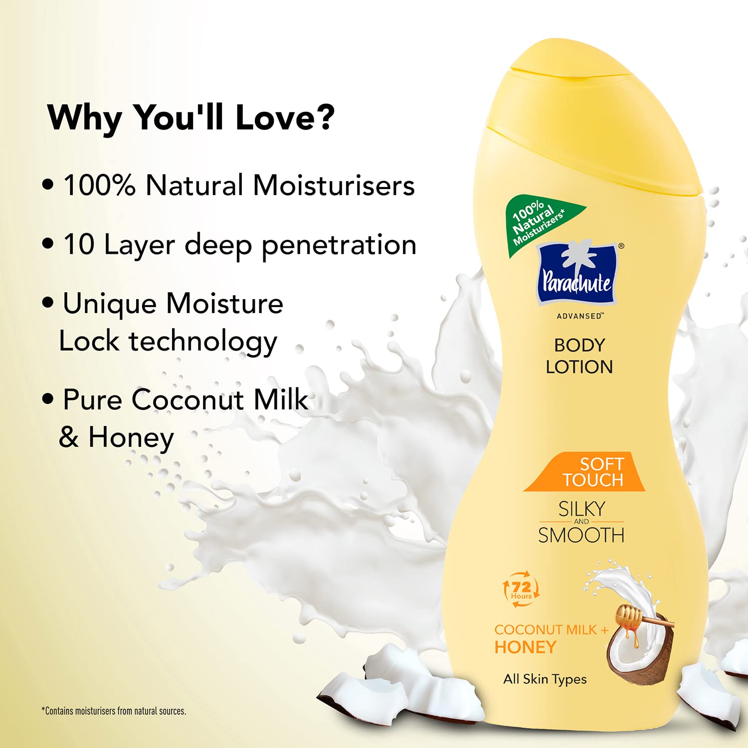 Parachute Advansed Soft Touch Body Lotion for Women & Men, All Skin types, 250ml (Pack of 2) – view 5