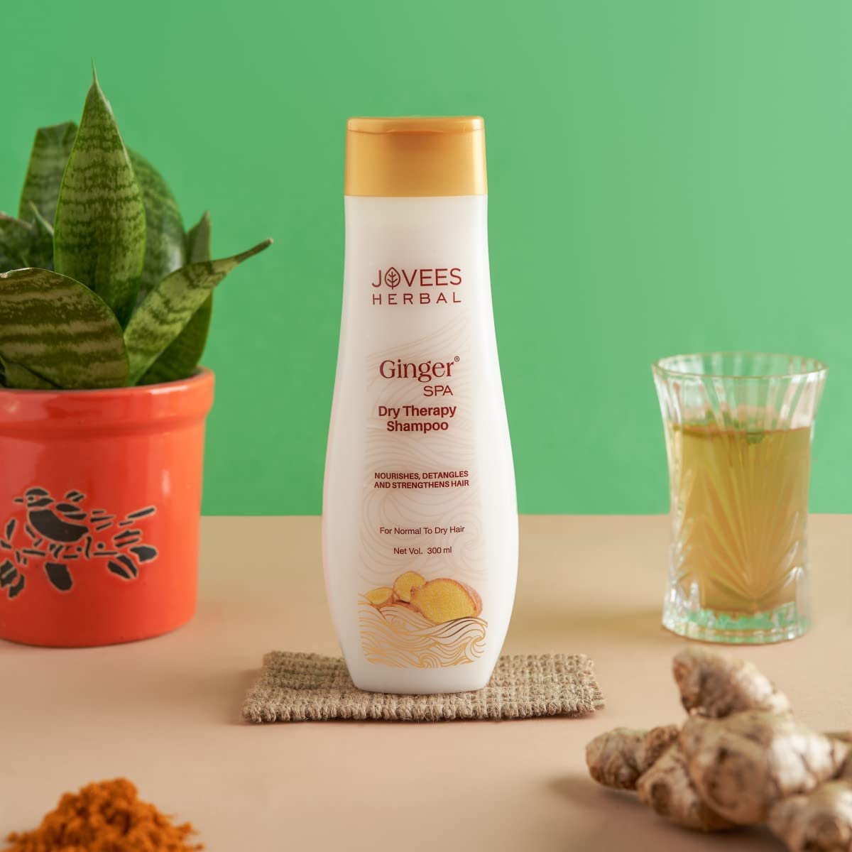 Jovees Herbal Ginger Spa Dry Therapy Shampoo – view 3
