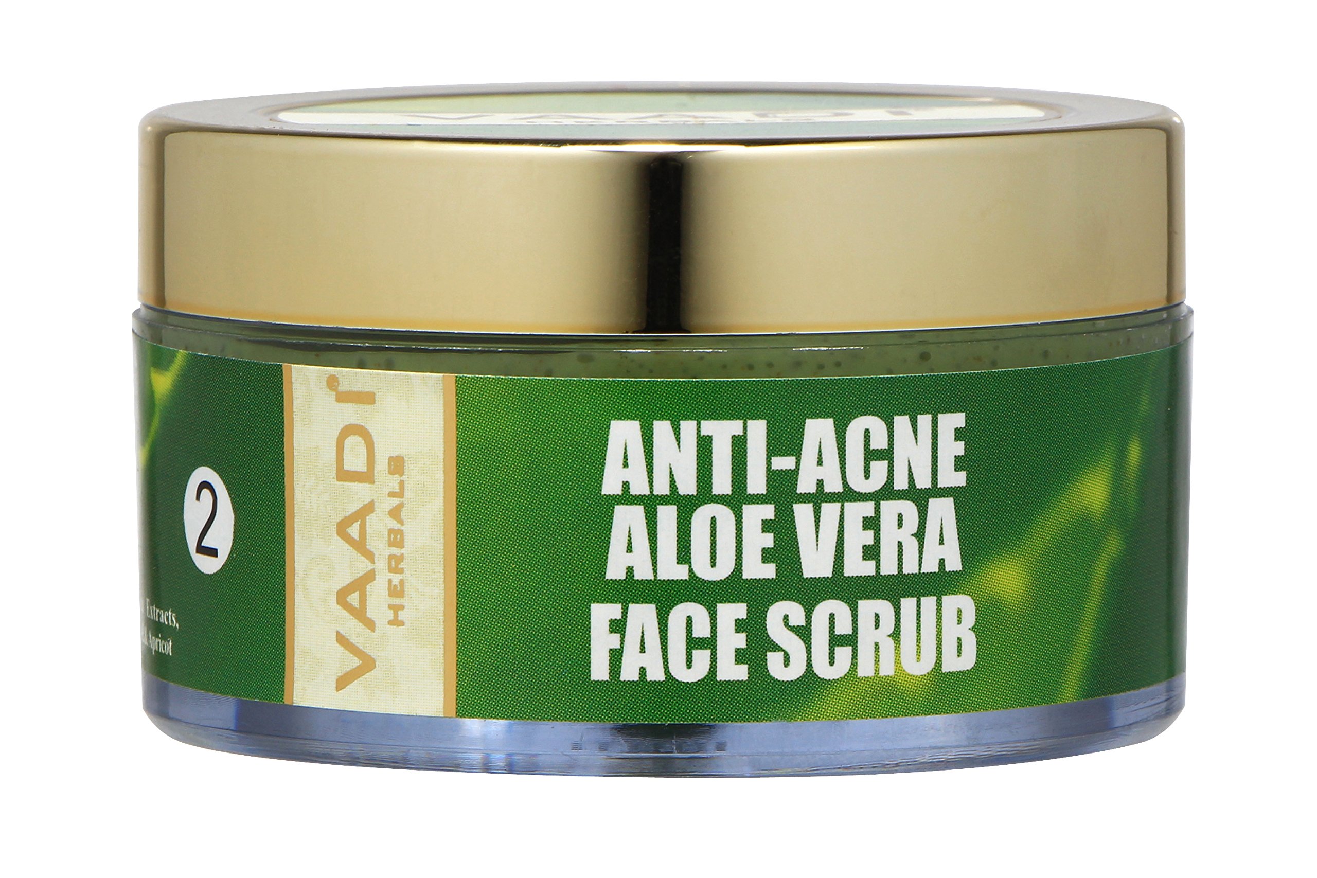 Vaadi Herbals aloe vera anti acne facial scrub pack shot